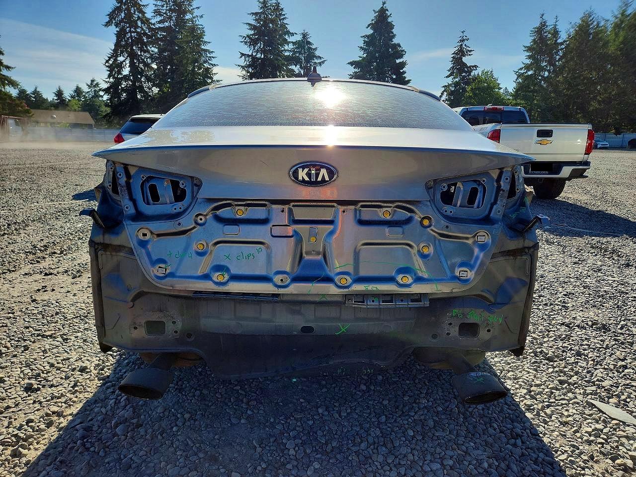 2015 Kia Optima Sx Gray vin: 5XXGR4A6XFG491098
