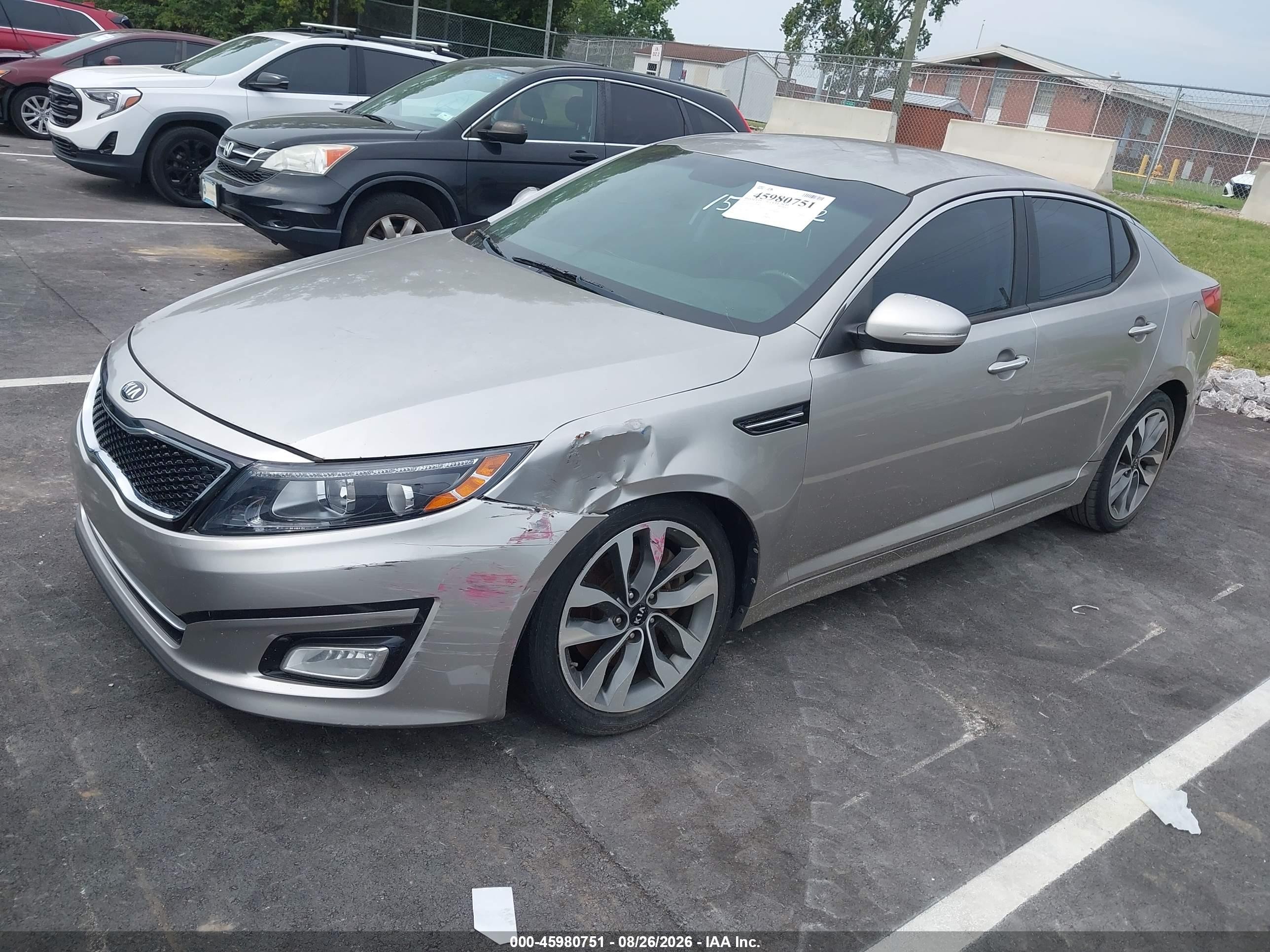 2015 Kia Optima Sx Champagne vin: 5XXGR4A72FG388721