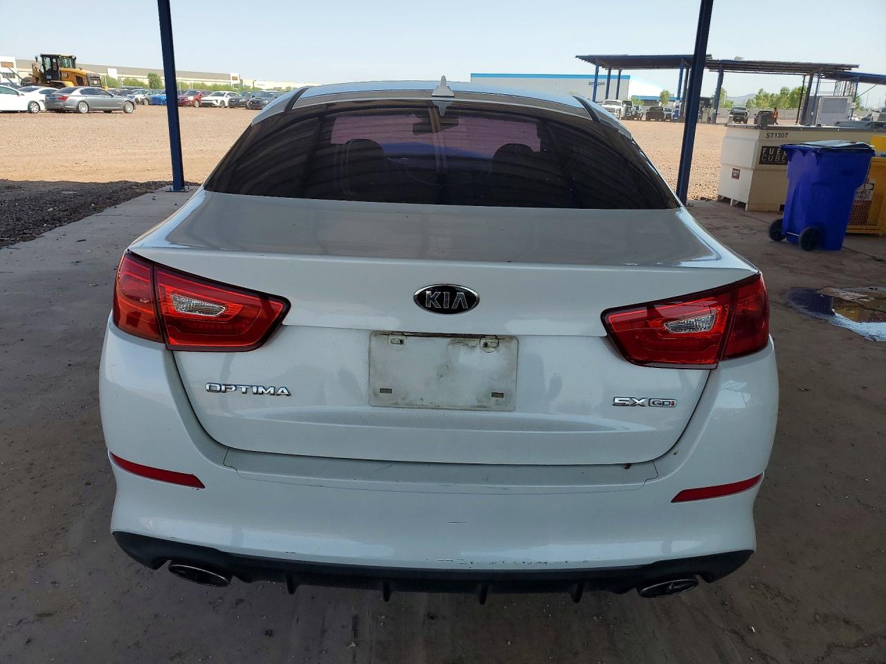 2015 Kia Optima Sx Белый vin: 5XXGR4A73FG496121