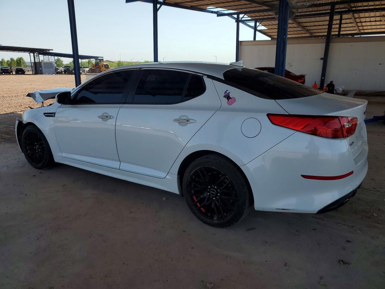 2015 Kia Optima Sx Белый vin: 5XXGR4A73FG496121