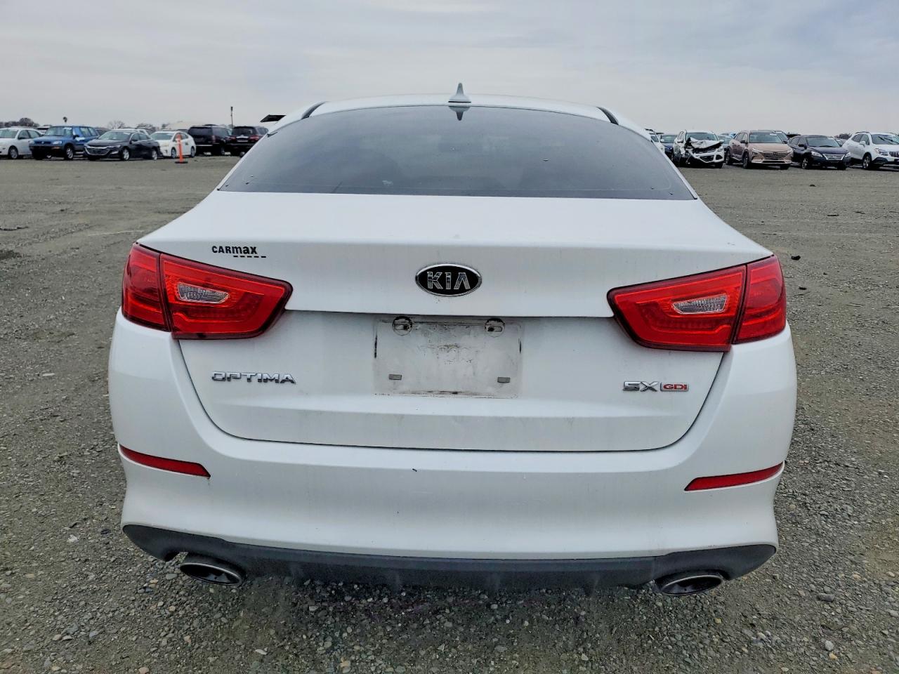 2015 Kia Optima Sx White vin: 5XXGR4A74FG462964