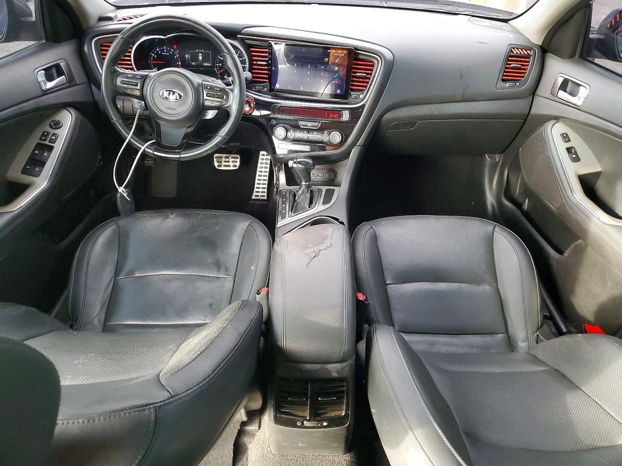 2015 Kia Optima Sx Серый vin: 5XXGR4A75FG455361