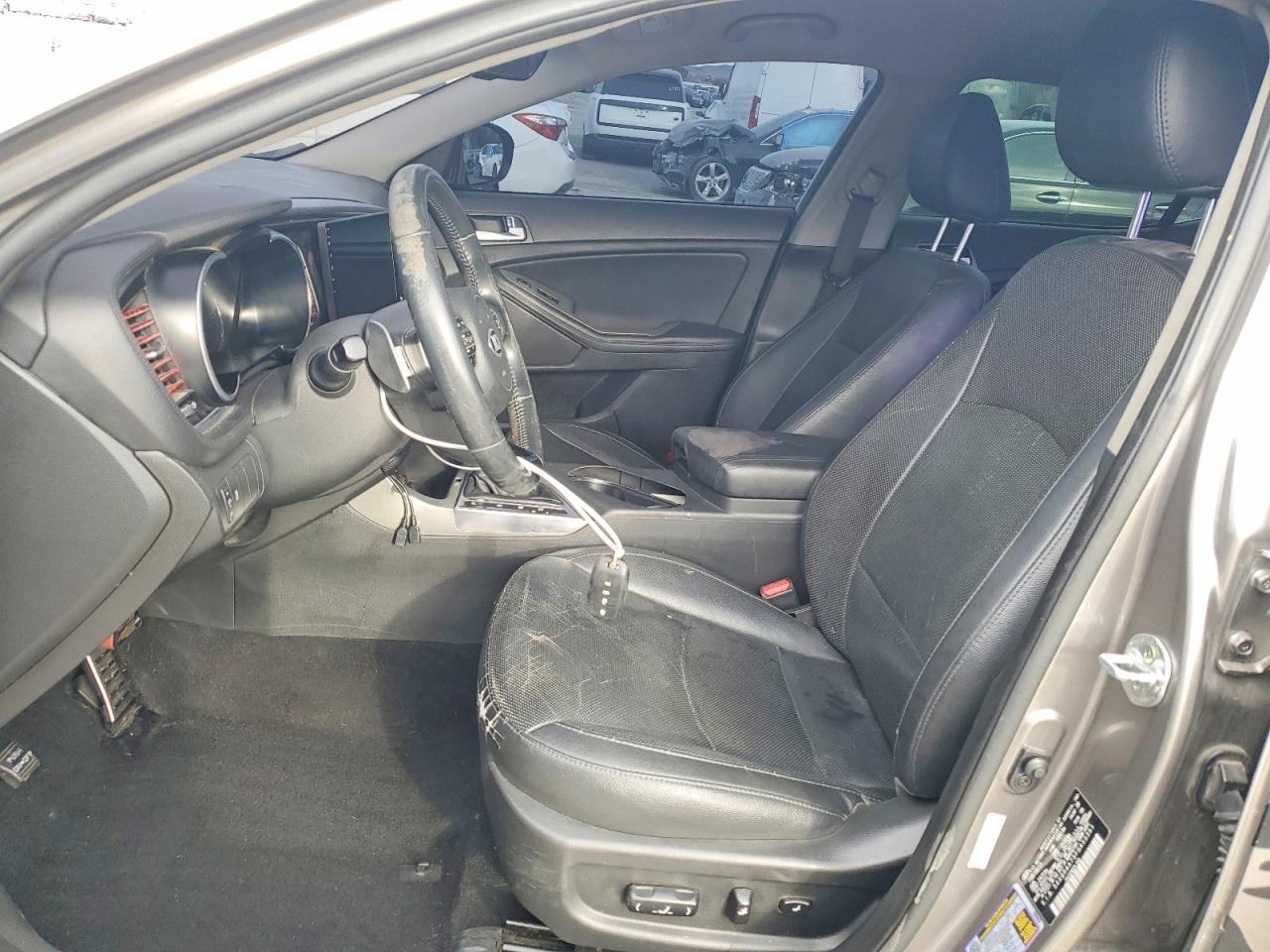 2015 Kia Optima Sx Серый vin: 5XXGR4A75FG455361