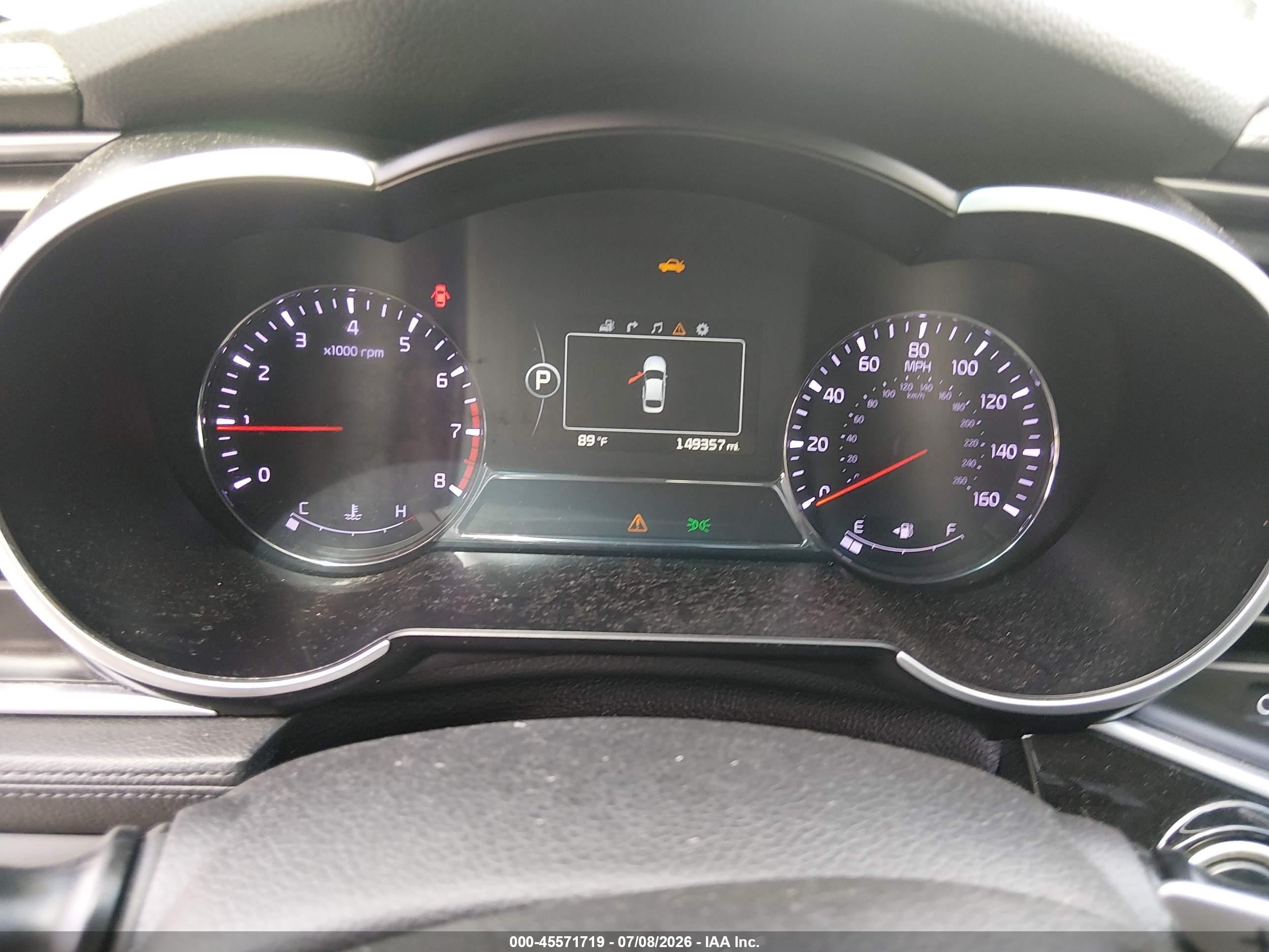 2015 Kia Optima Sx White vin: 5XXGR4A77FG424970