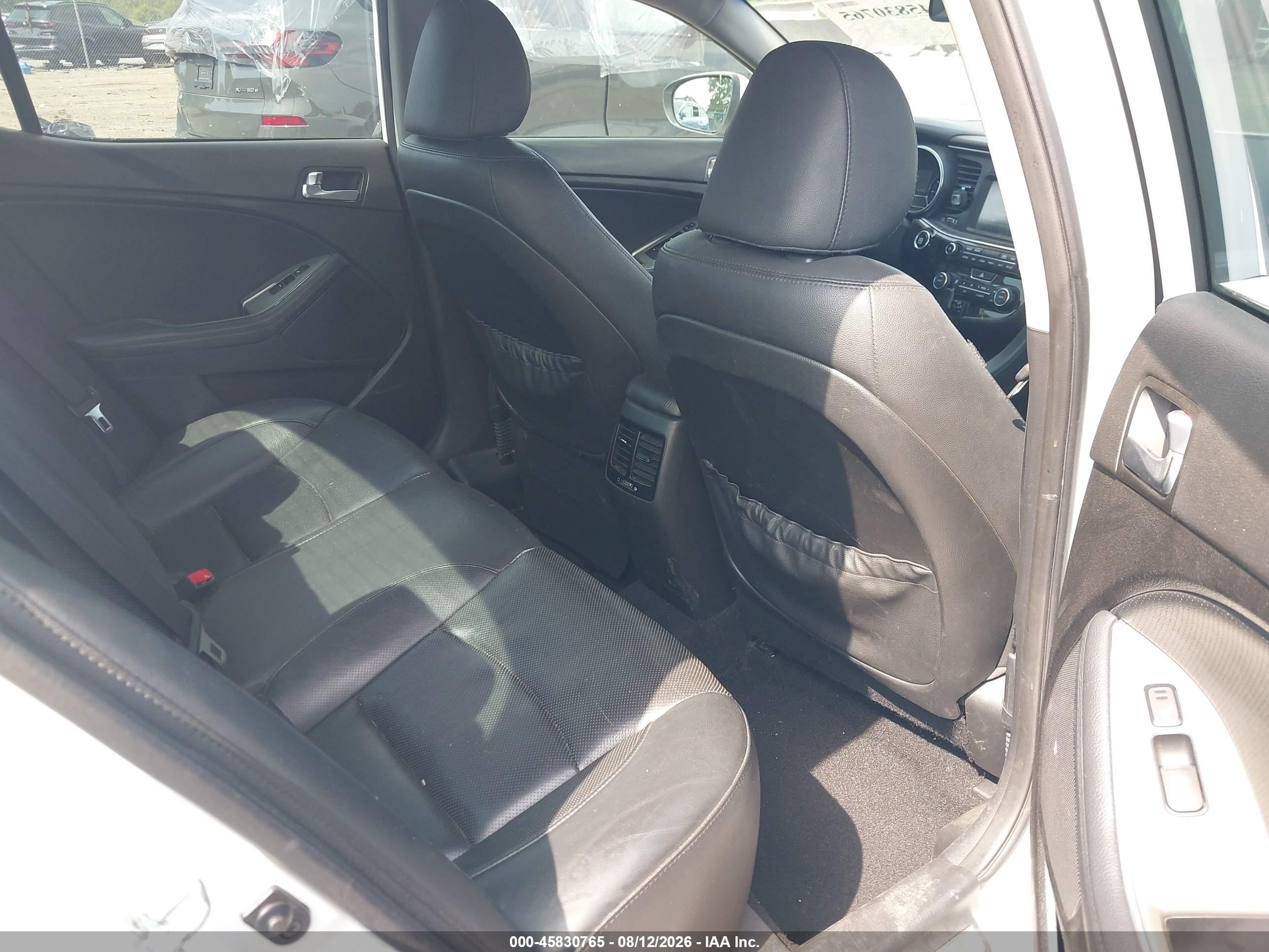 2015 Kia Optima Sx White vin: 5XXGR4A77FG445446