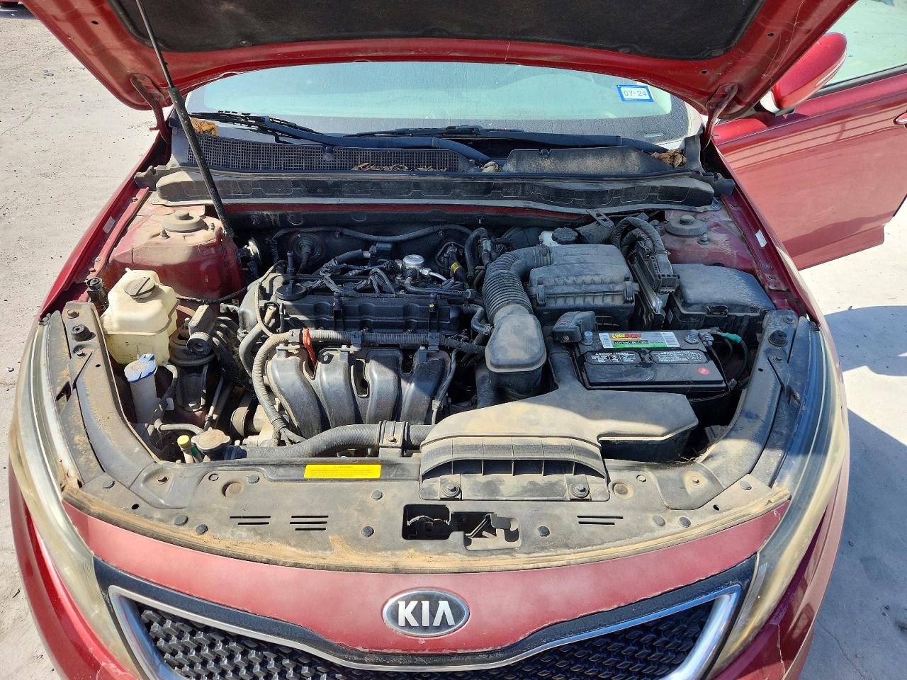 2015 Kia Optima Sx Red vin: 5XXGR4A77FG517259