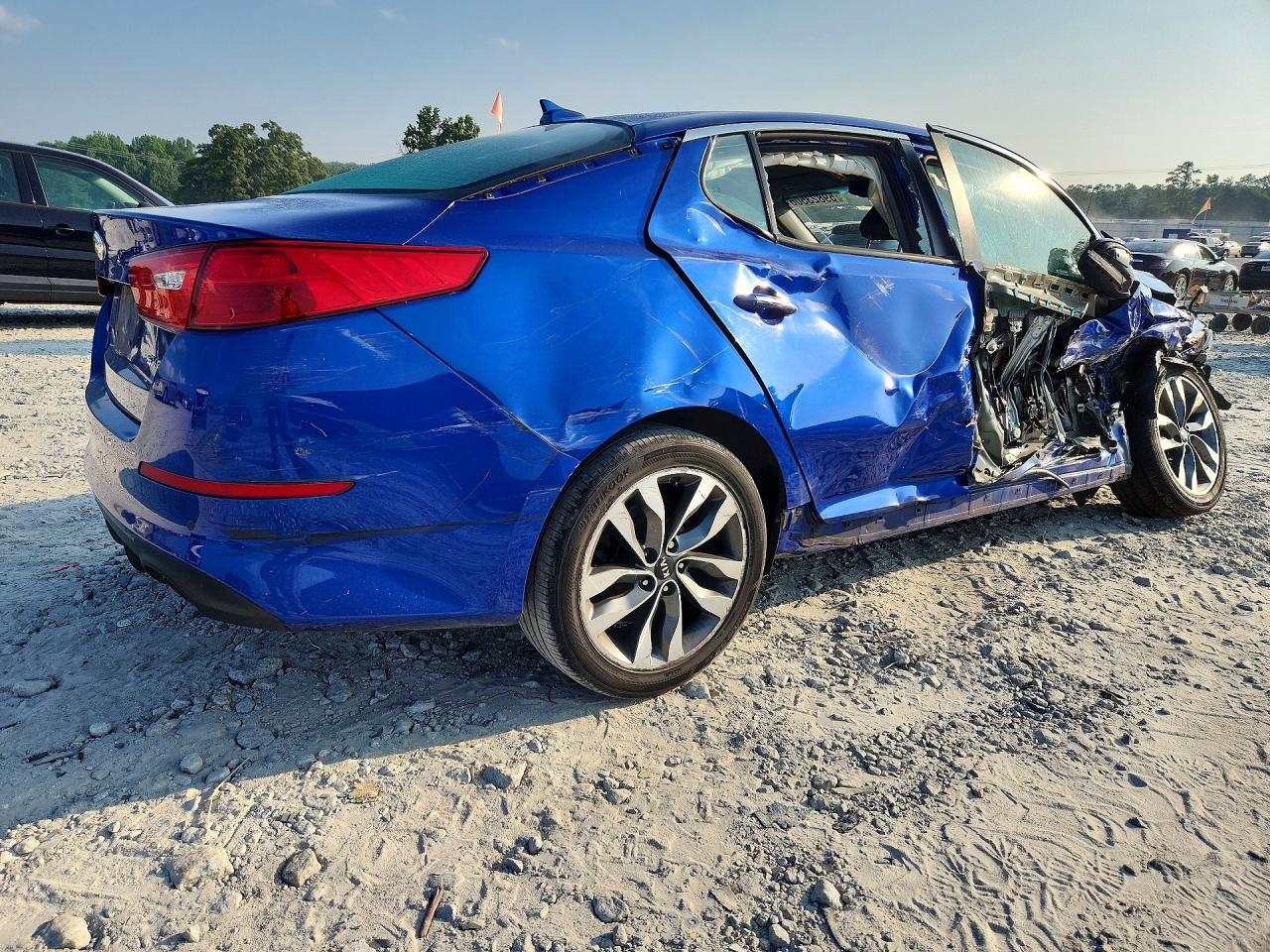 2014 Kia Optima Sx Blue vin: 5XXGR4A79EG270602