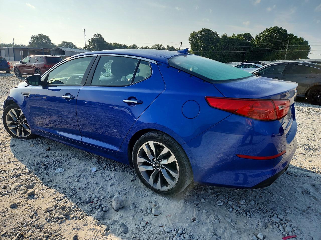 2014 Kia Optima Sx Blue vin: 5XXGR4A79EG270602
