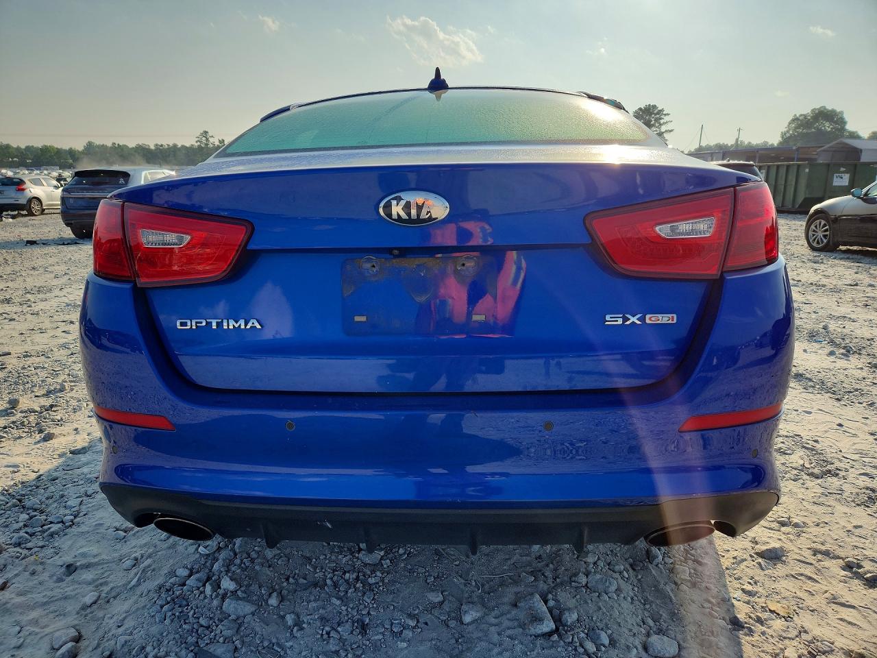 2014 Kia Optima Sx Blue vin: 5XXGR4A79EG270602