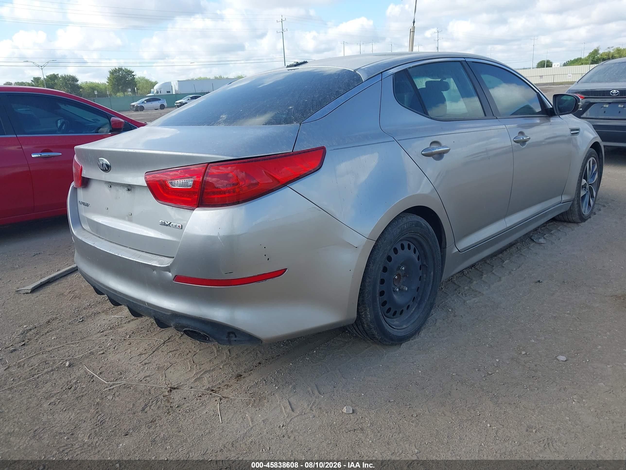 2014 Kia Optima Sx Silver vin: 5XXGR4A7XEG284945