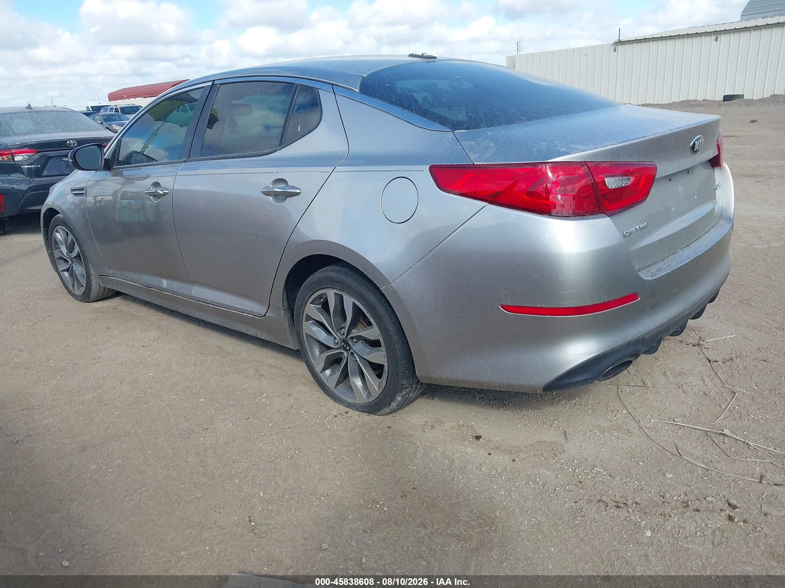 2014 Kia Optima Sx Silver vin: 5XXGR4A7XEG284945