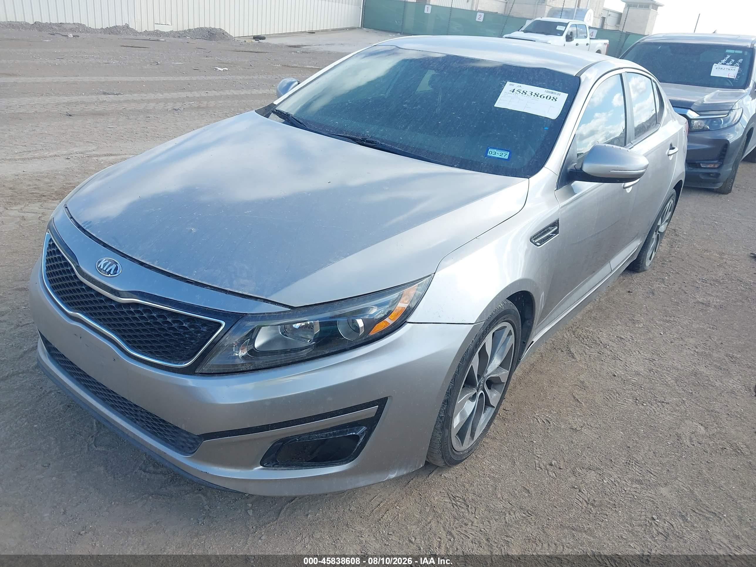 2014 Kia Optima Sx Silver vin: 5XXGR4A7XEG284945
