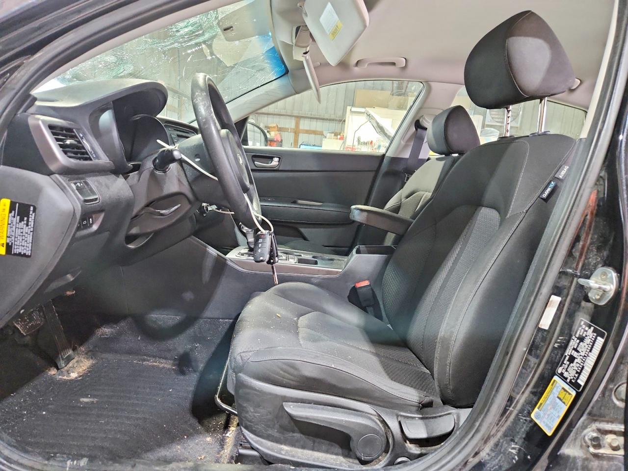 2016 Kia Optima Lx Черный vin: 5XXGT4L30GG097440