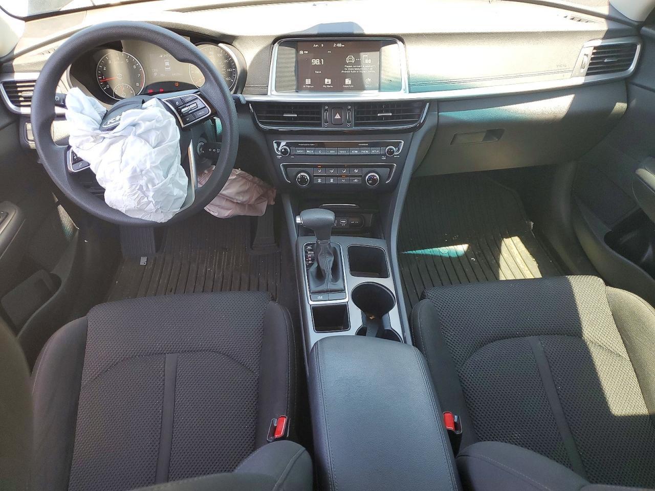 2019 Kia Optima Lx Black vin: 5XXGT4L33KG348749