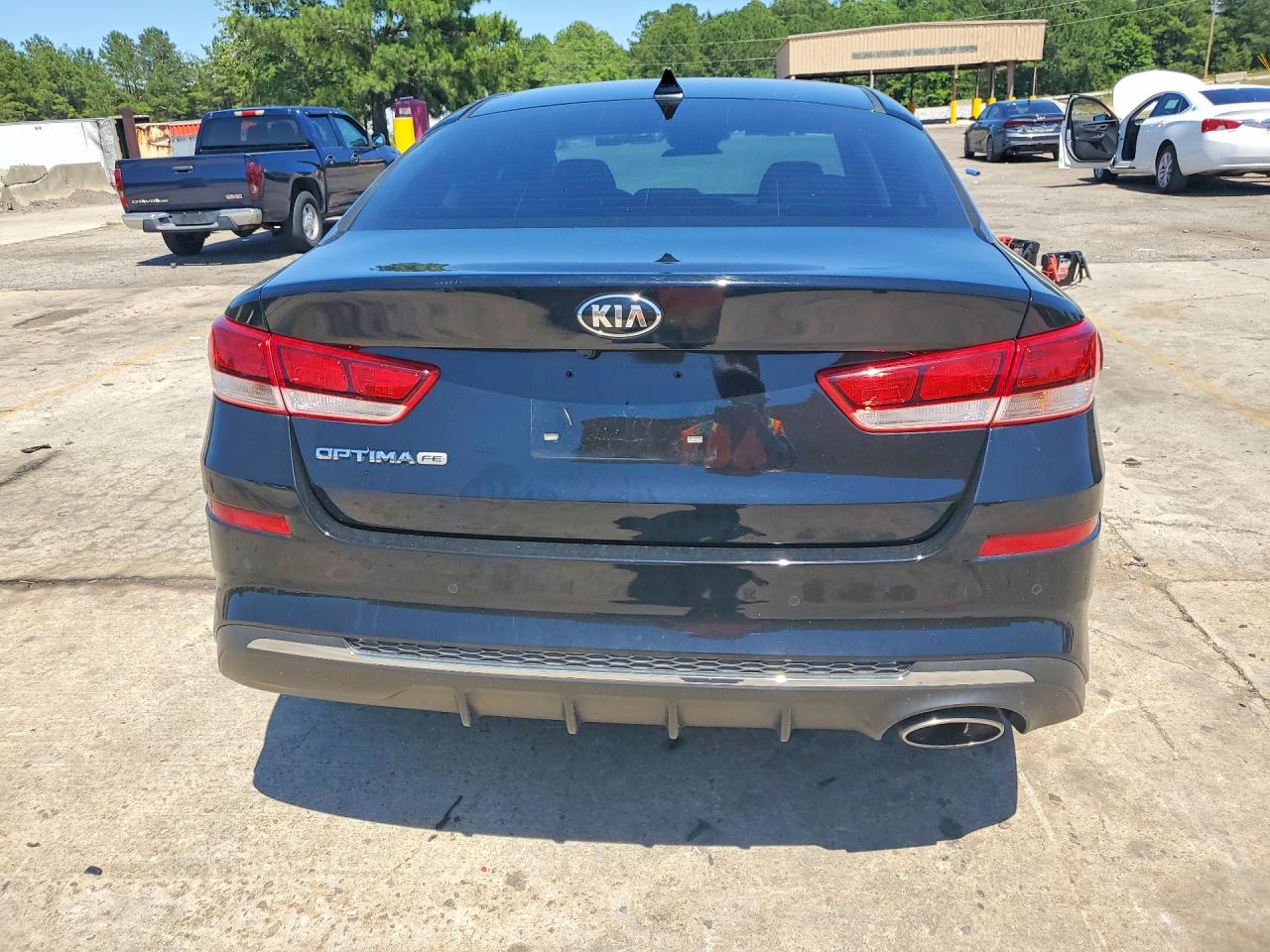 2019 Kia Optima Lx Black vin: 5XXGT4L33KG348749