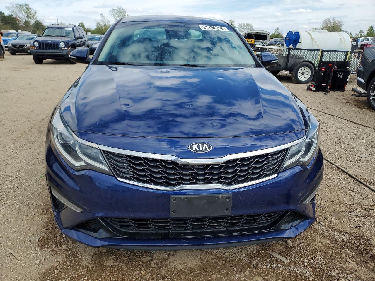 2020 Kia Optima Lx Синий vin: 5XXGT4L33LG417599