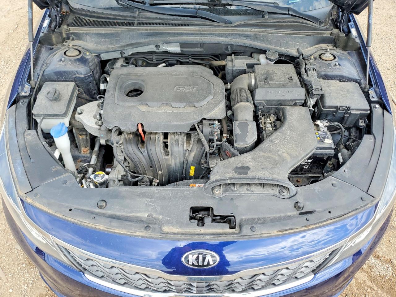 2020 Kia Optima Lx Синий vin: 5XXGT4L33LG417599