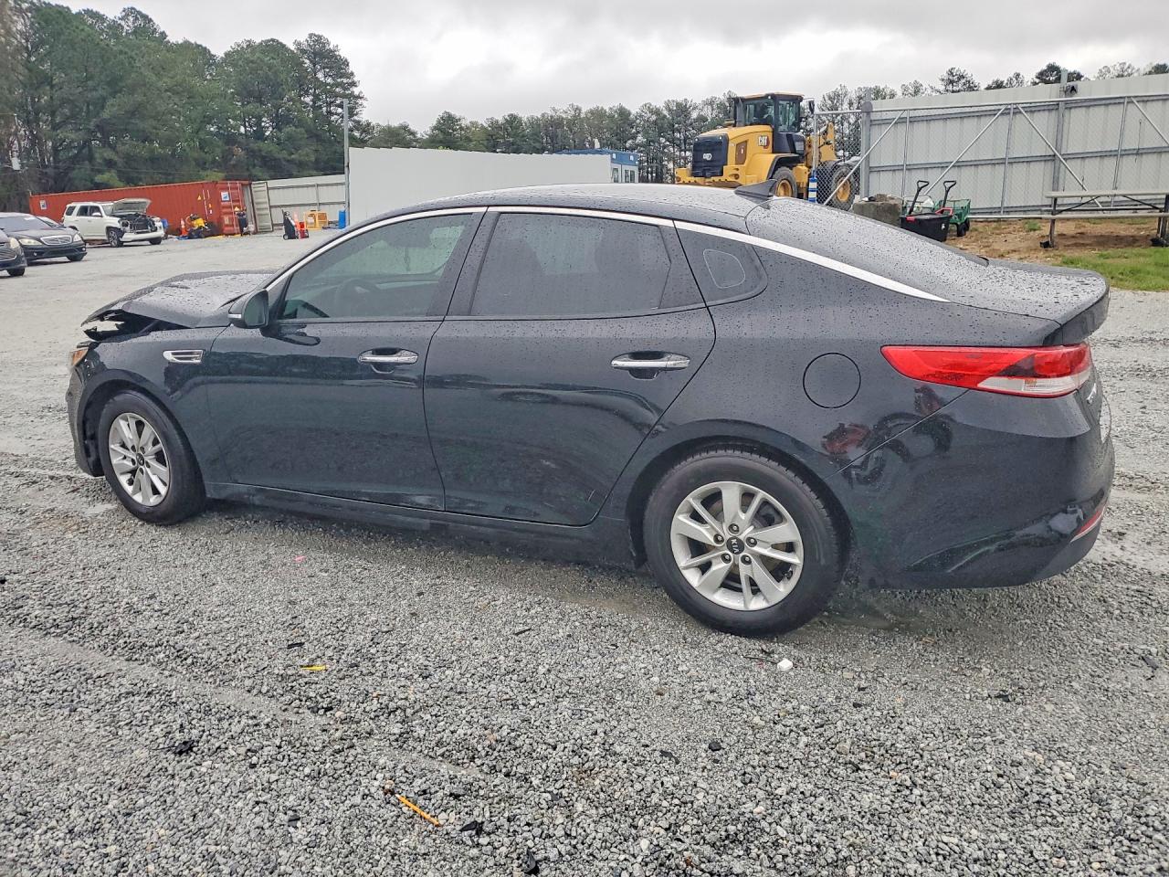 2016 Kia Optima Lx Black vin: 5XXGT4L34GG100825