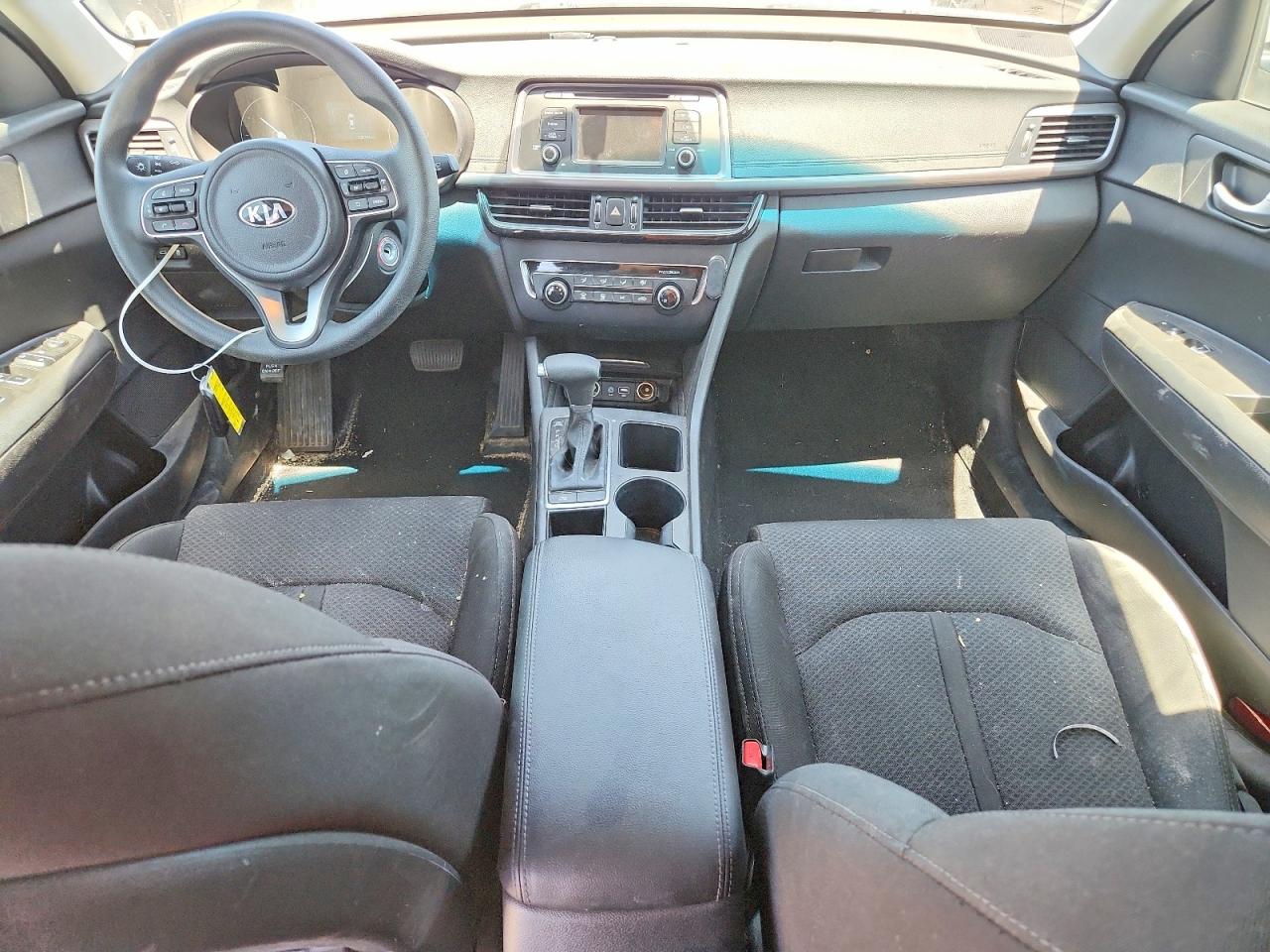 2017 Kia Optima Lx White vin: 5XXGT4L34HG121059