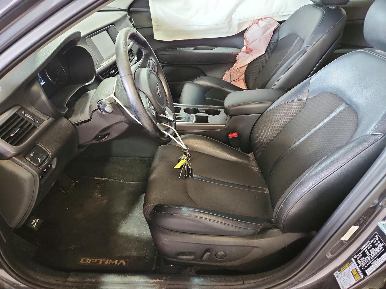 2018 Kia Optima S Charcoal vin: 5XXGT4L34JG190114
