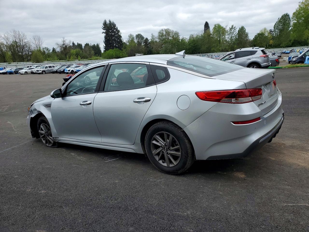 2020 Kia Optima Lx Silver vin: 5XXGT4L35LG388641