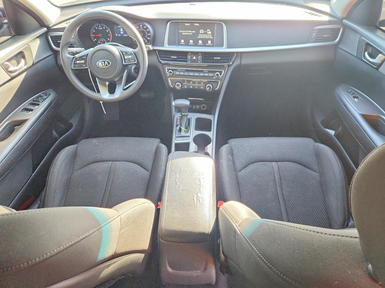 2019 Kia Optima Lx Черный vin: 5XXGT4L36KG337356