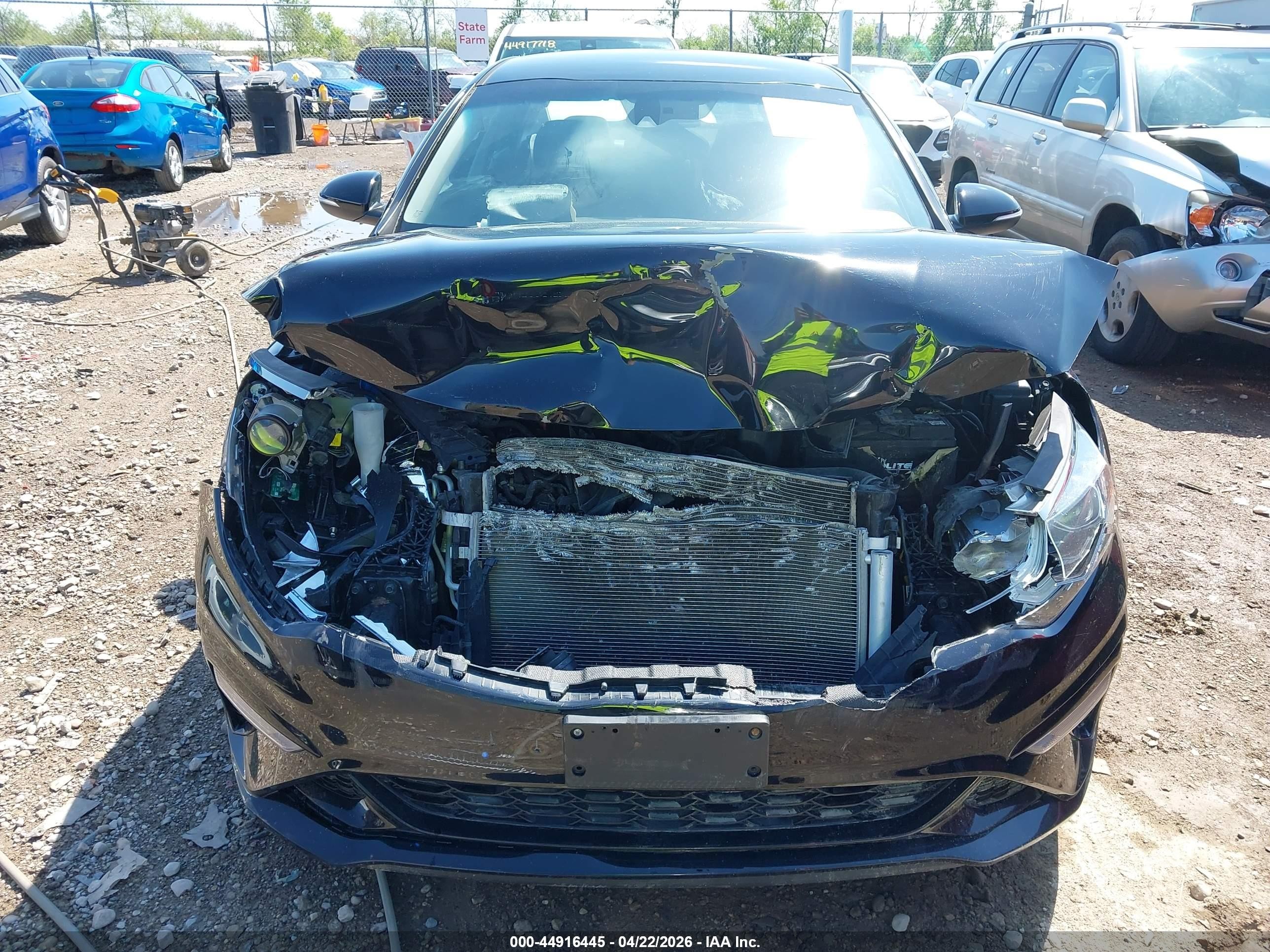 2020 Kia Optima Lx Black vin: 5XXGT4L36LG381309