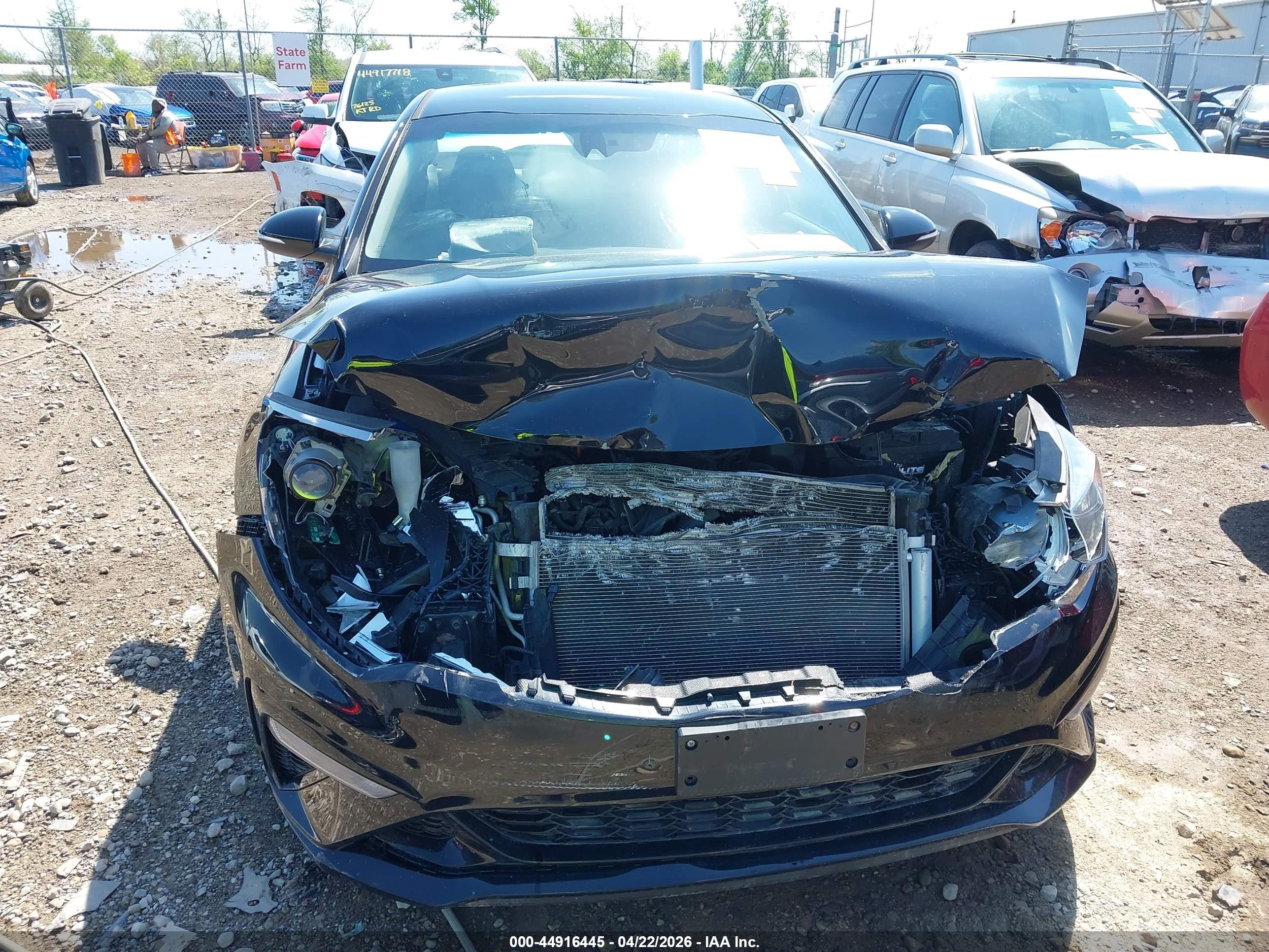 2020 Kia Optima Lx Black vin: 5XXGT4L36LG381309