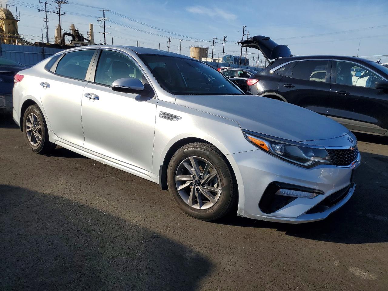 2020 Kia Optima Lx Серебряный vin: 5XXGT4L39LG409166