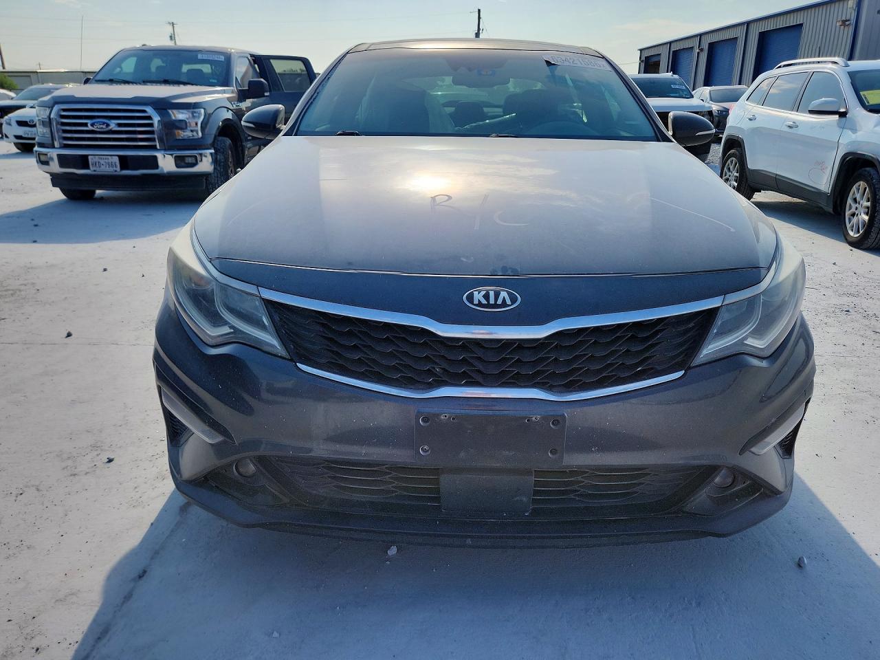 2019 Kia Optima Ex Gray vin: 5XXGU4L16KG313098