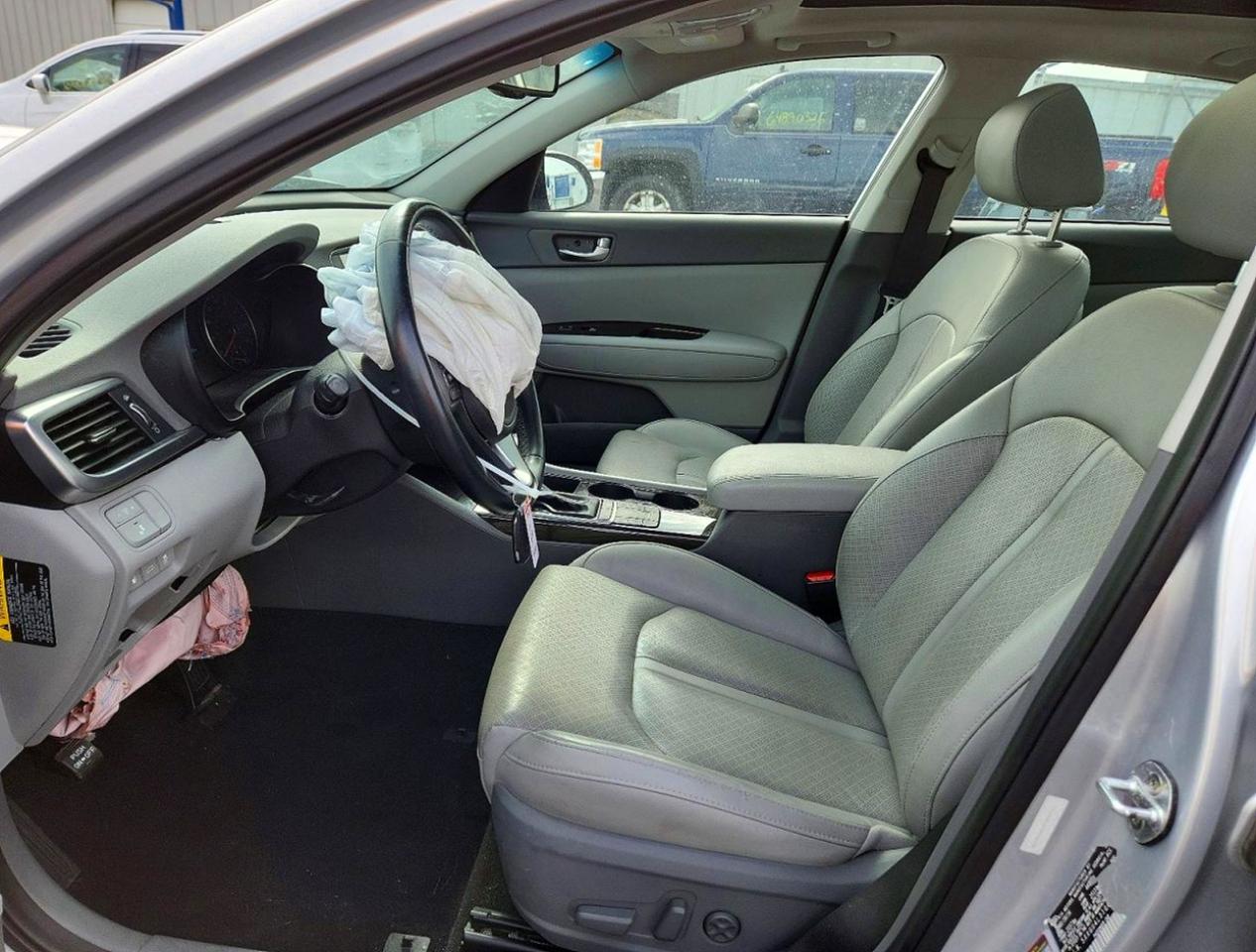 2016 Kia Optima Ex Silver vin: 5XXGU4L31GG065139