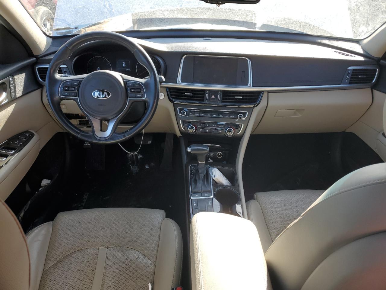 2016 Kia Optima Ex Белый vin: 5XXGU4L34GG063272