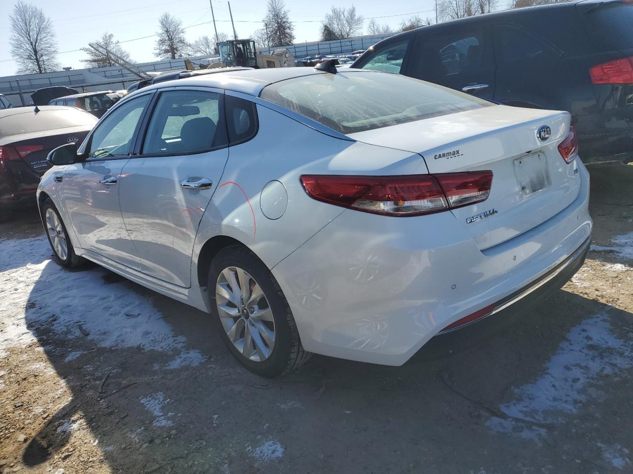 2016 Kia Optima Ex Белый vin: 5XXGU4L34GG063272