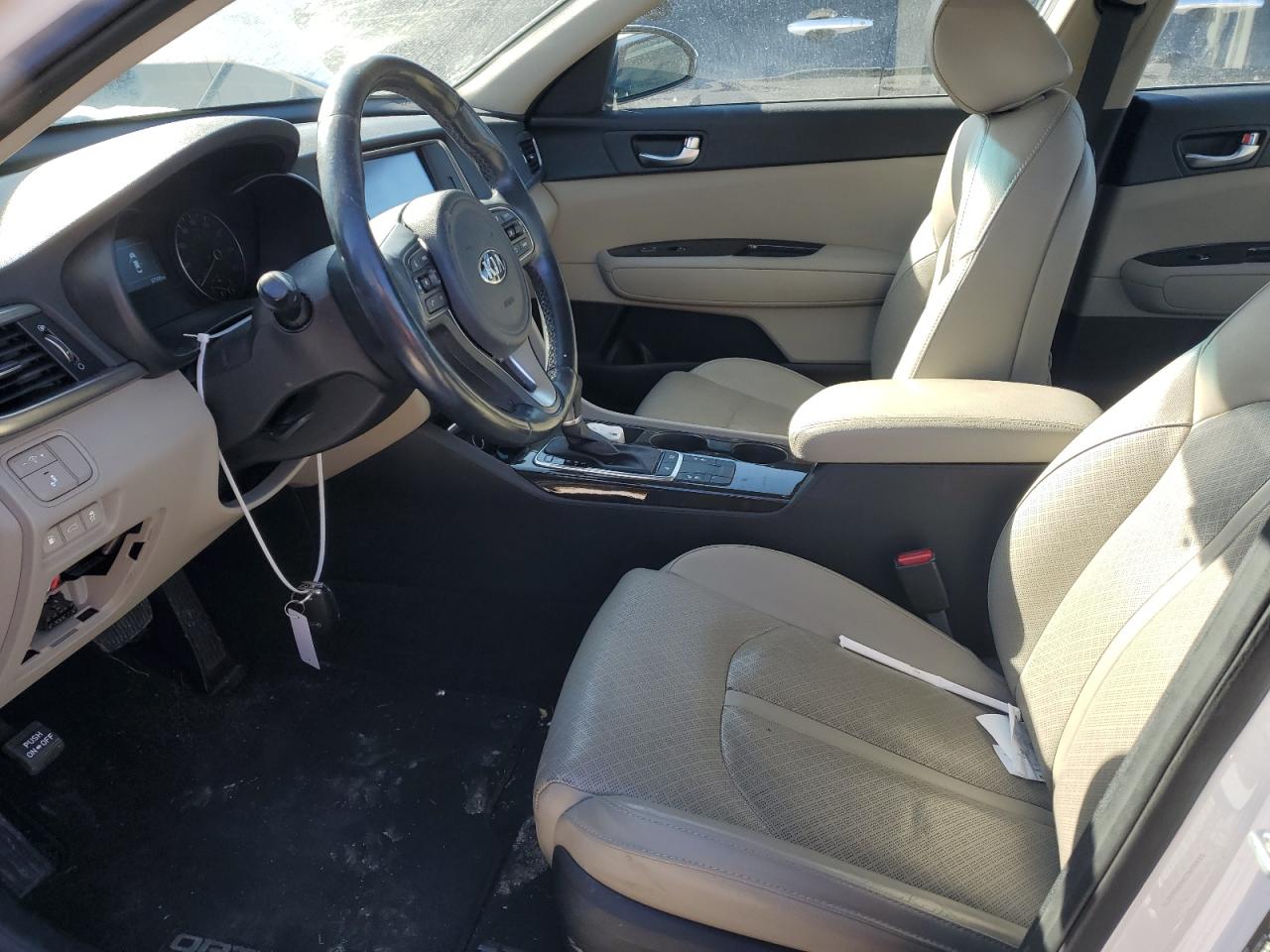 2016 Kia Optima Ex Белый vin: 5XXGU4L34GG063272