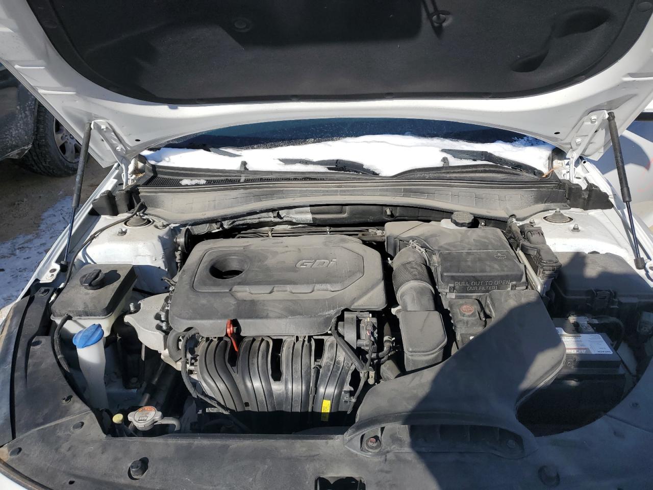 2016 Kia Optima Ex Белый vin: 5XXGU4L34GG063272