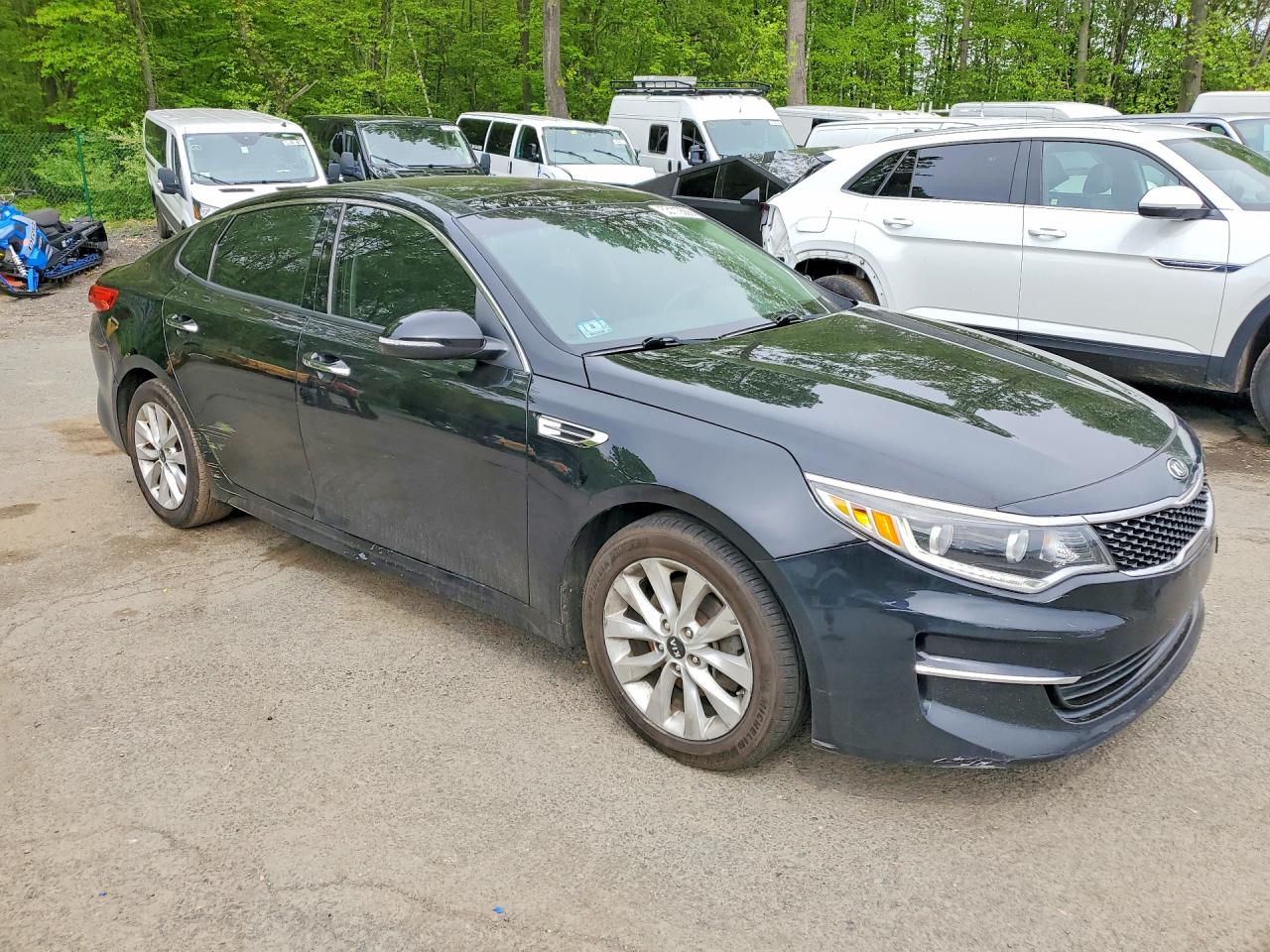 2016 Kia Optima Ex Black vin: 5XXGU4L34GG078726