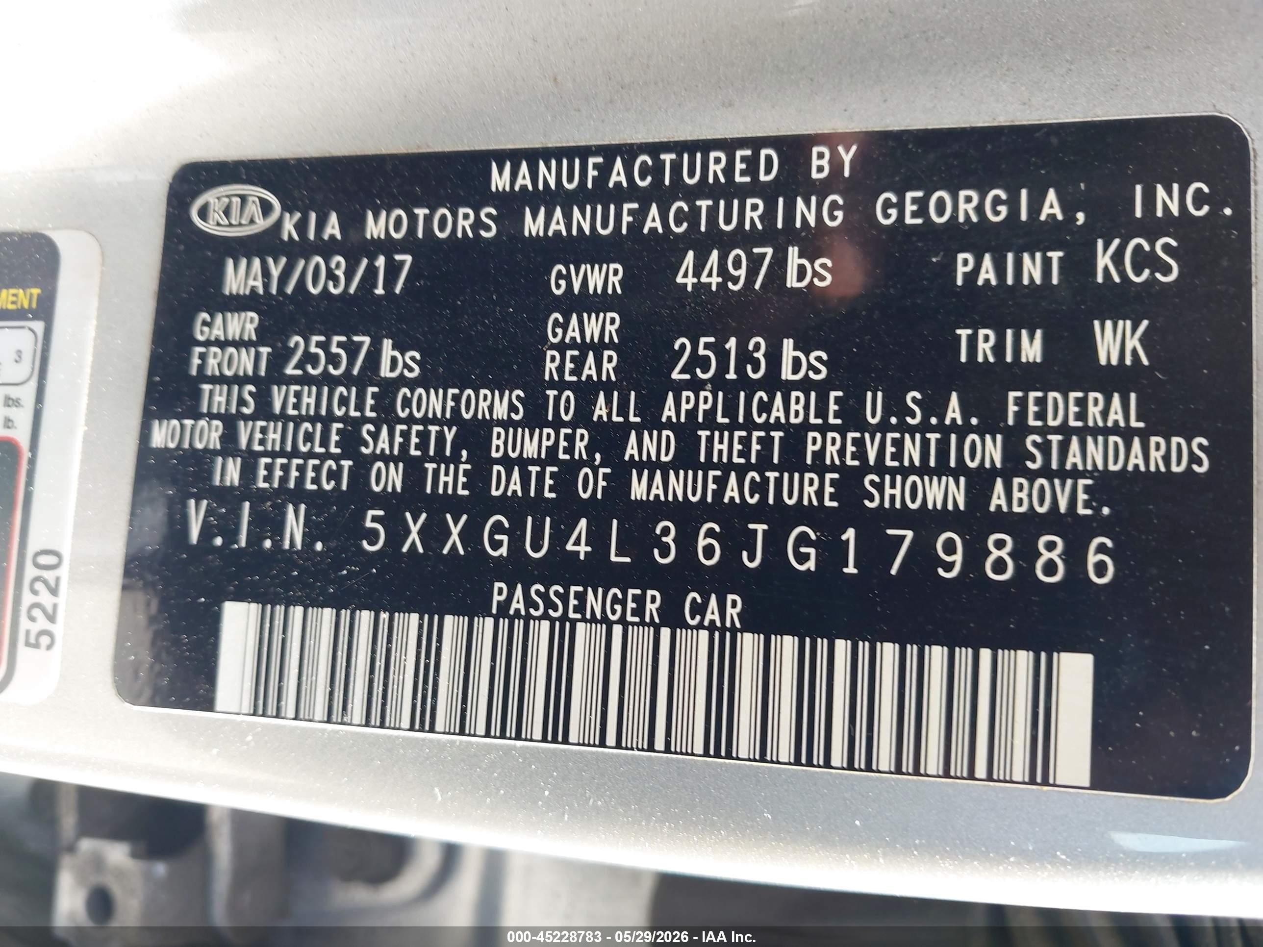2018 Kia Optima Ex Серебряный vin: 5XXGU4L36JG179886
