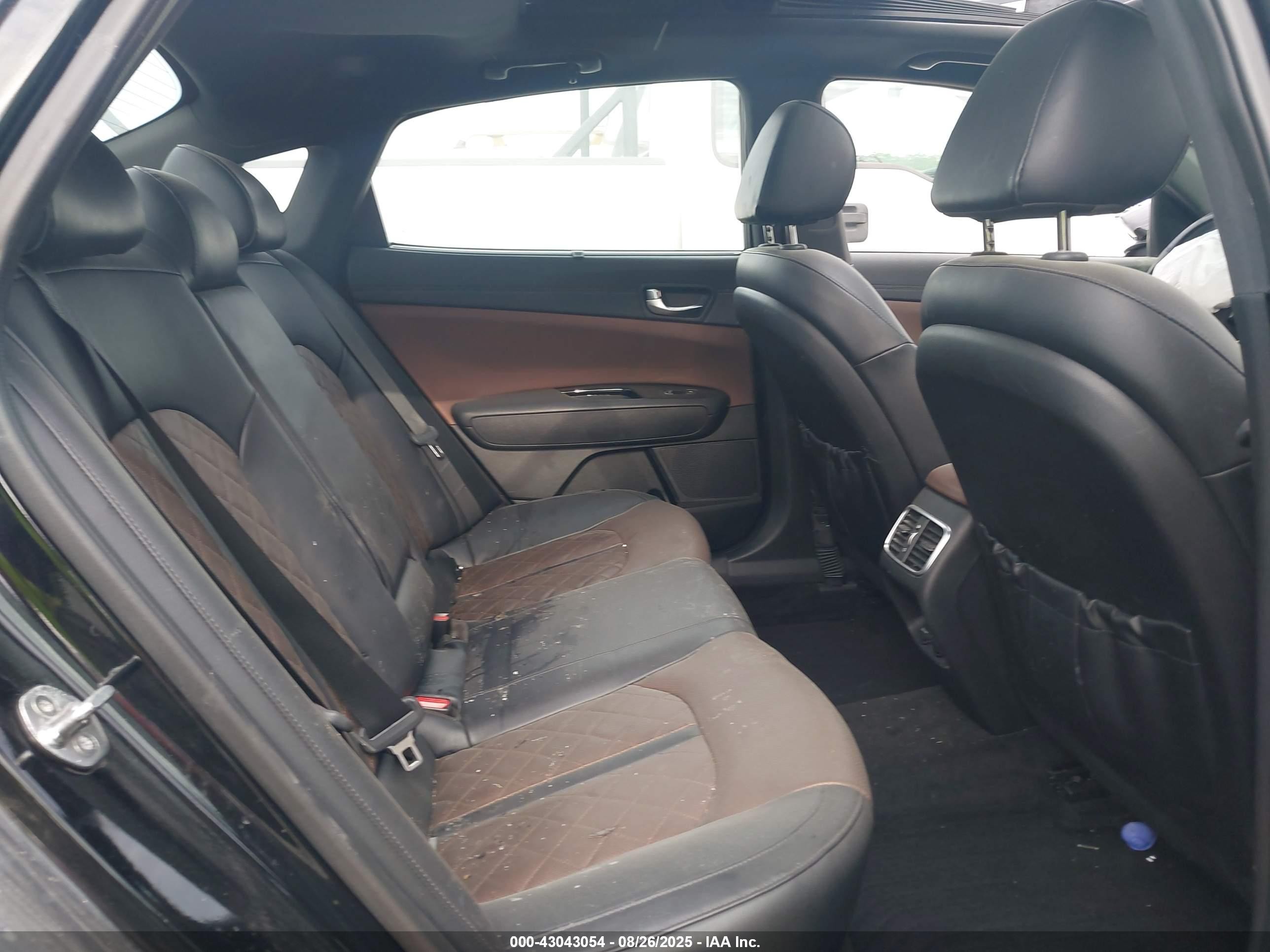 2019 Kia Optima Sx Turbo Черный vin: 5XXGV4L26KG283137