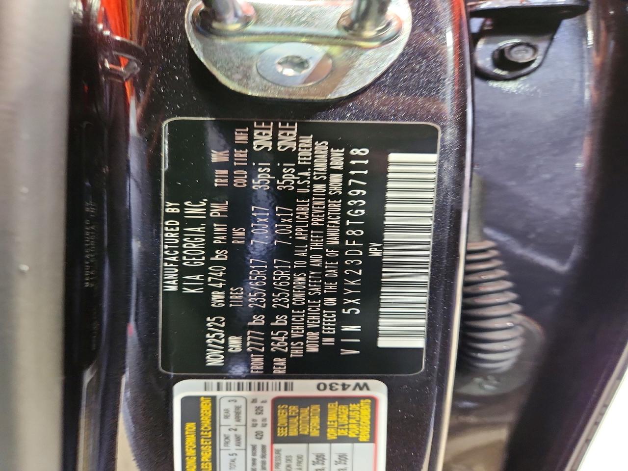 2026 Kia Sportage Lx Charcoal vin: 5XYK23DF8TG397118
