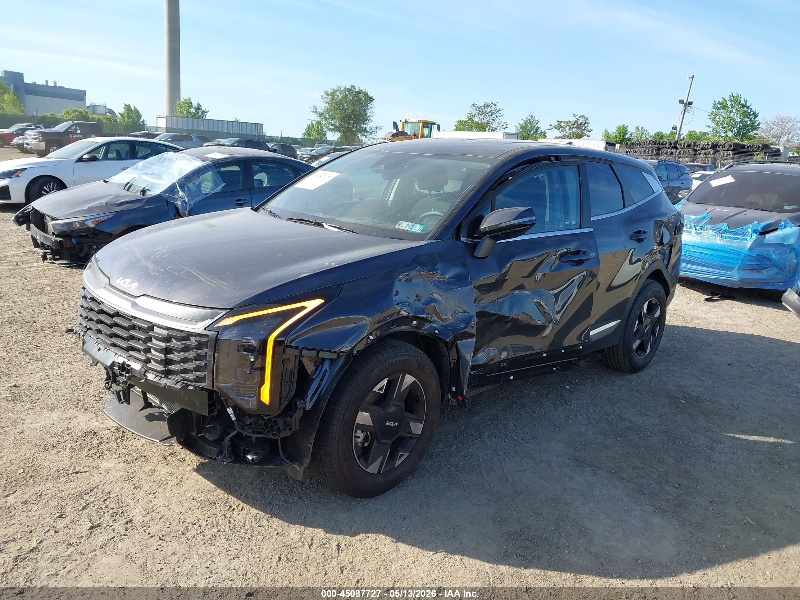 2026 Kia Sportage Lx Серый vin: 5XYK2CDF0TG418835