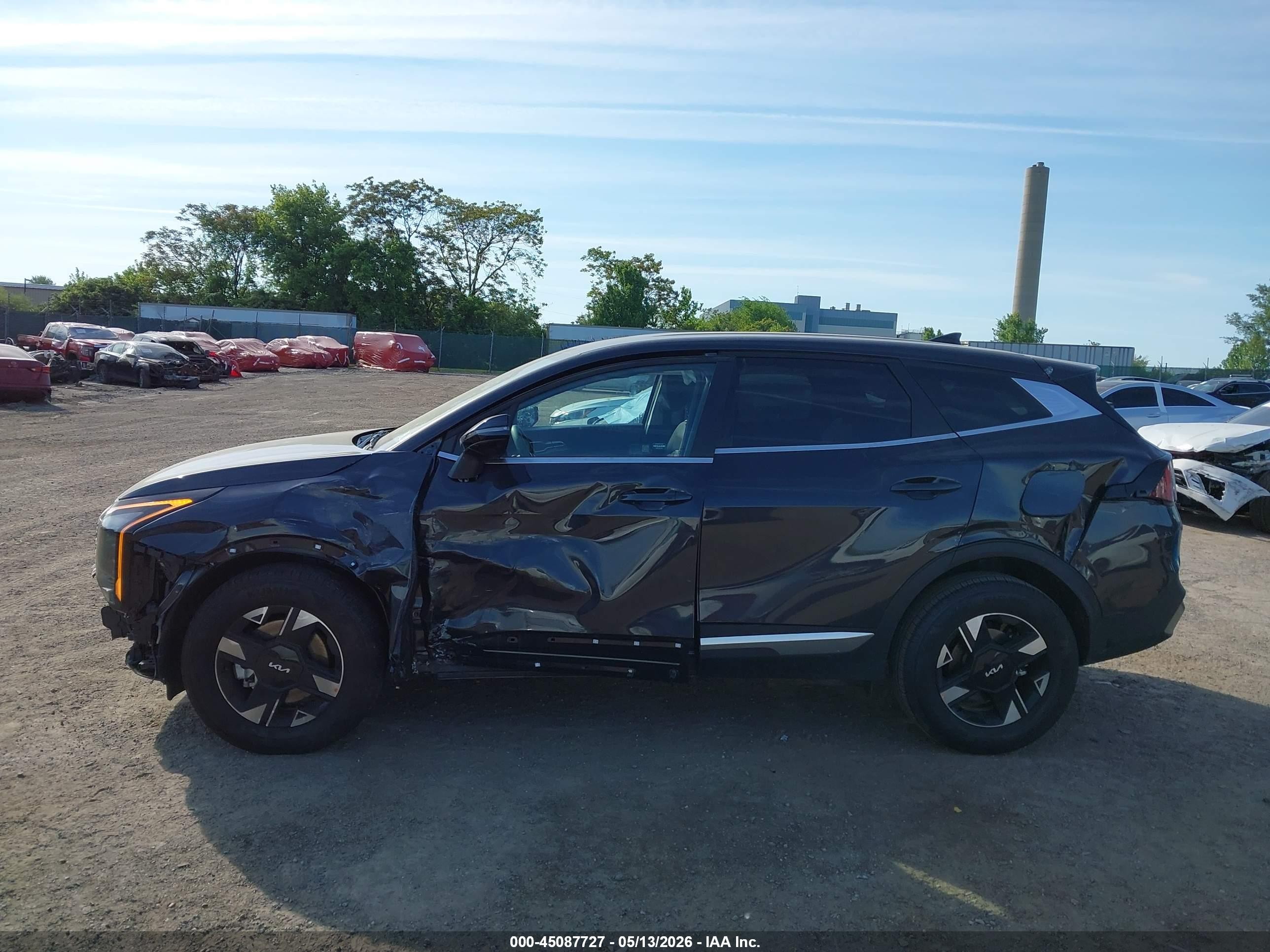 2026 Kia Sportage Lx Серый vin: 5XYK2CDF0TG418835