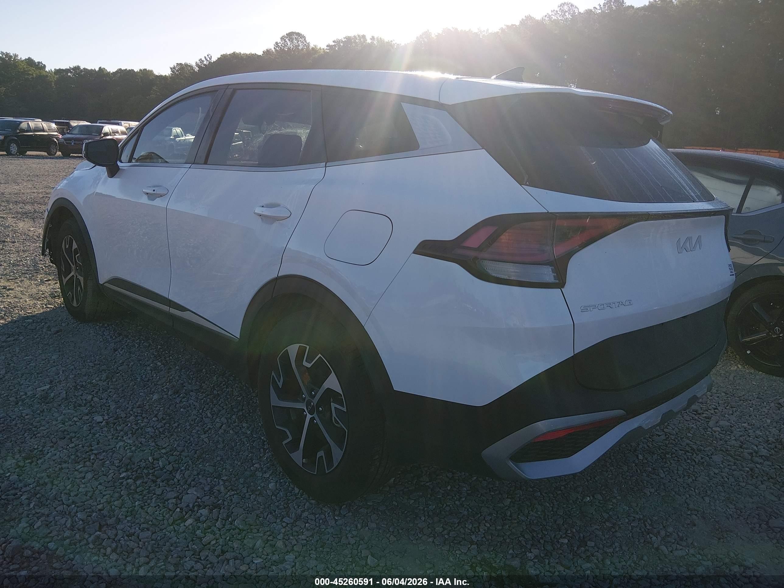 2023 Kia Sportage Ex White vin: 5XYK33AF0PG135827