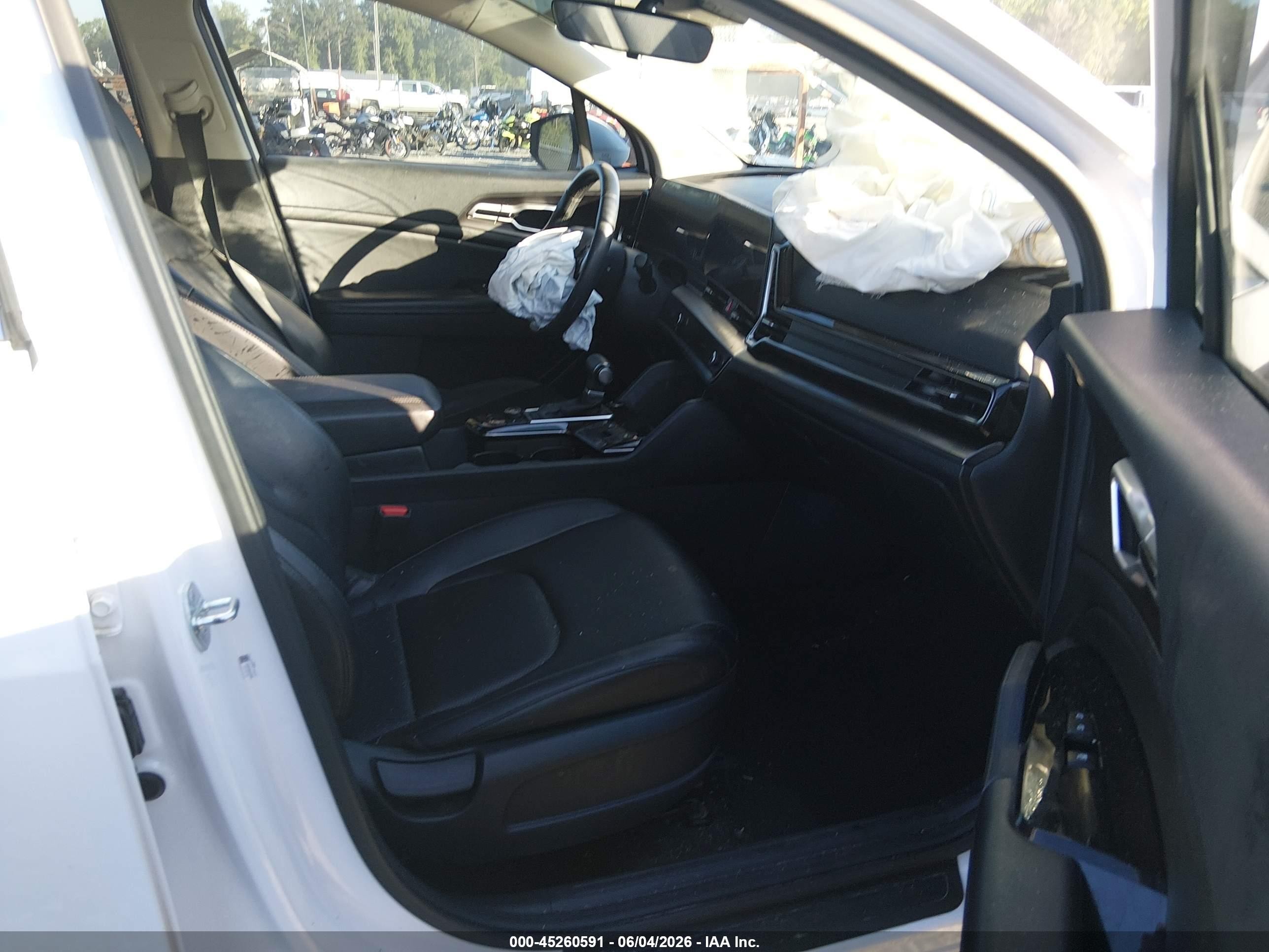 2023 Kia Sportage Ex White vin: 5XYK33AF0PG135827
