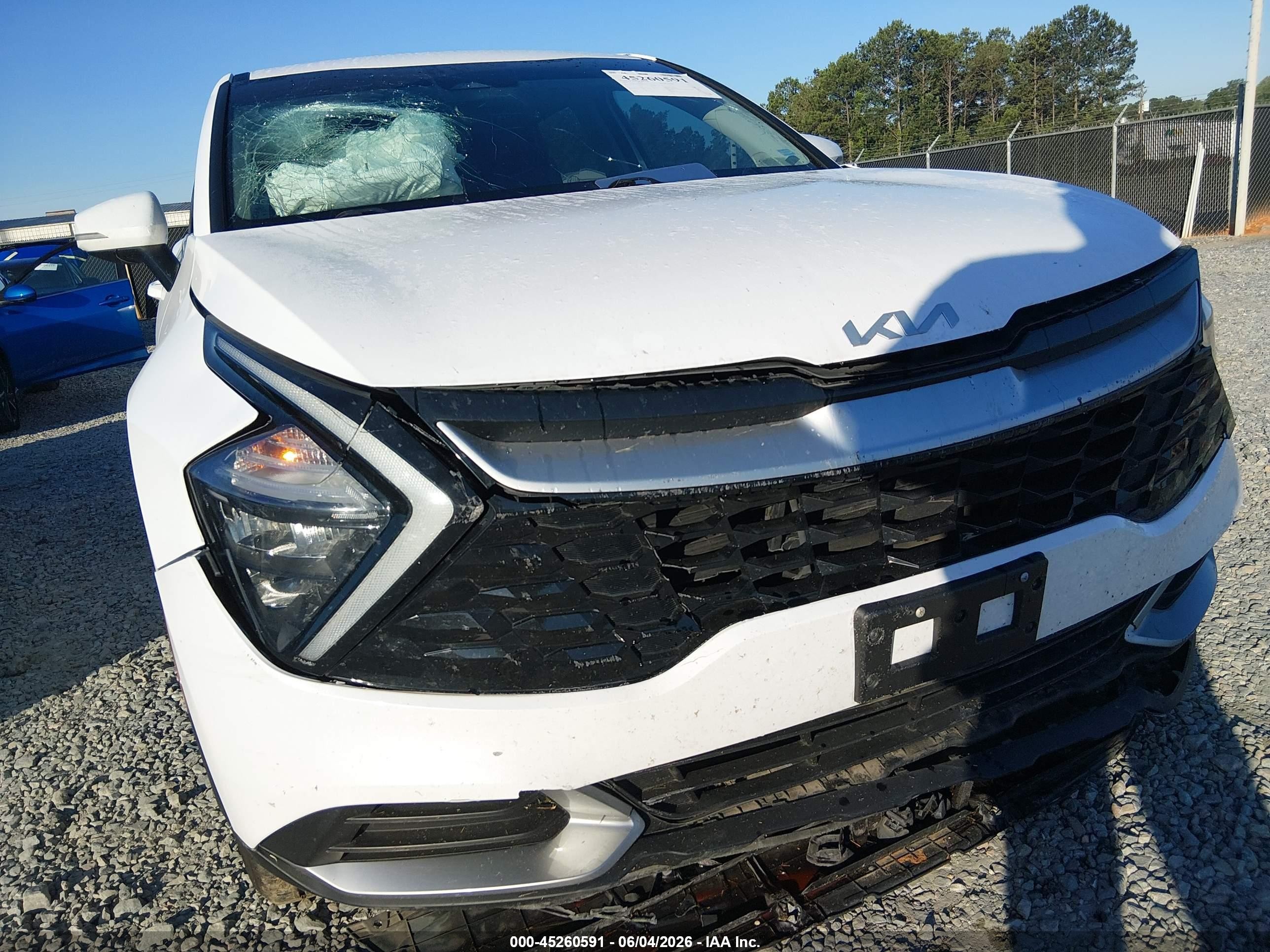 2023 Kia Sportage Ex White vin: 5XYK33AF0PG135827