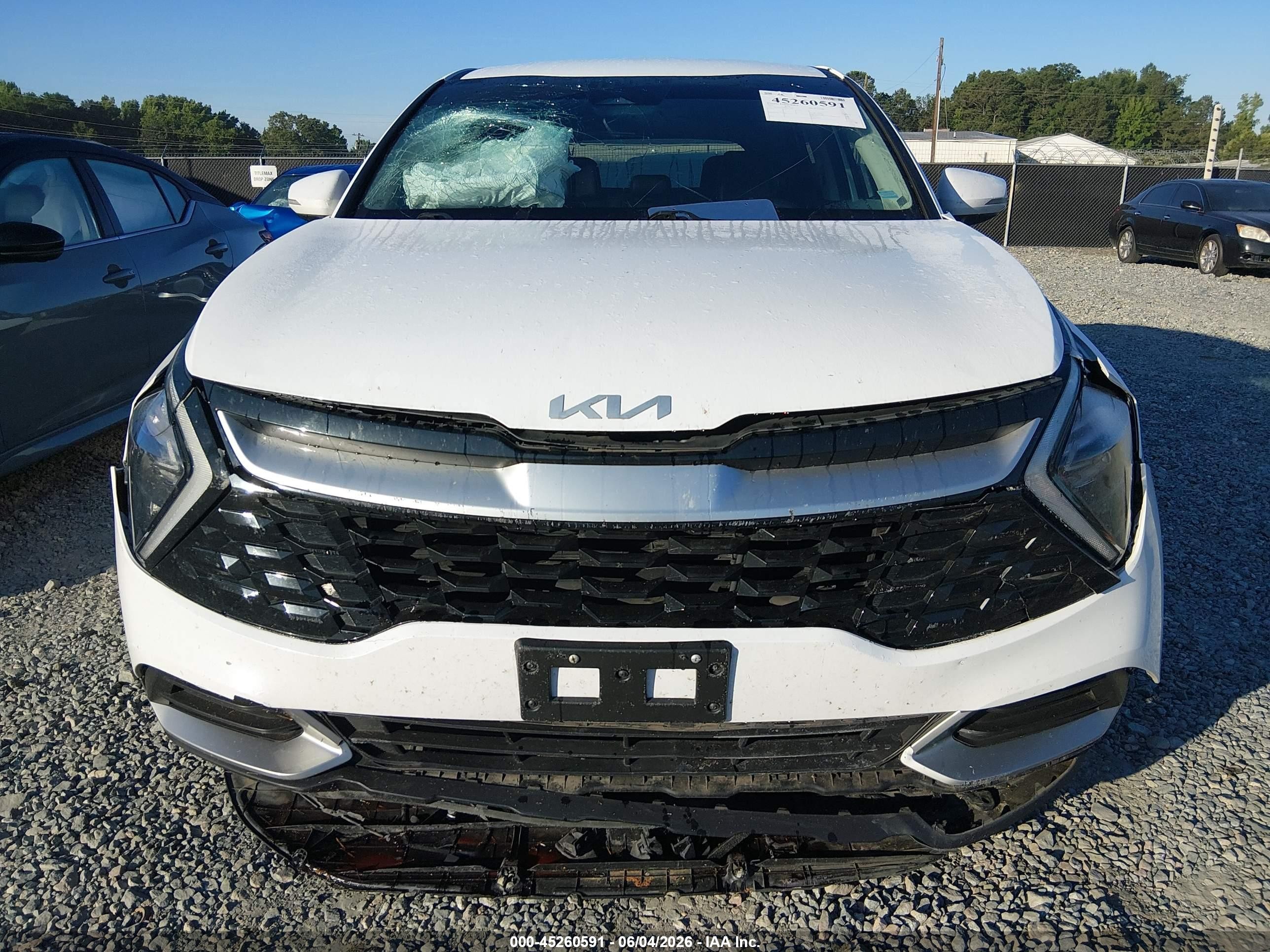2023 Kia Sportage Ex White vin: 5XYK33AF0PG135827