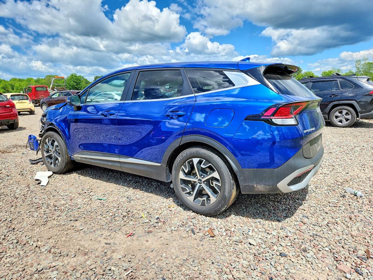 2023 Kia Sportage Ex Синий vin: 5XYK33AF2PG100559