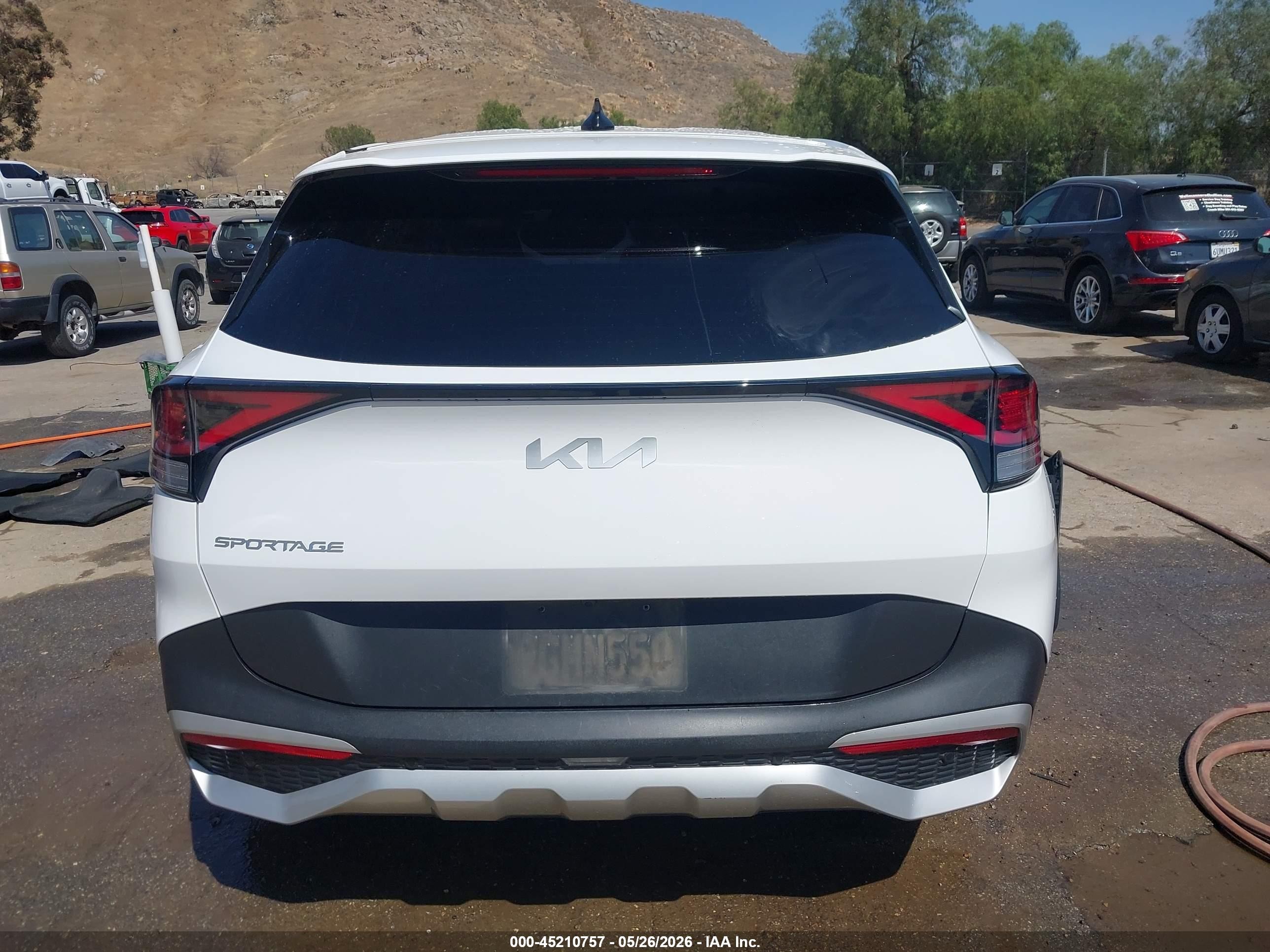 2023 Kia Sportage Ex White vin: 5XYK33AF4PG126998