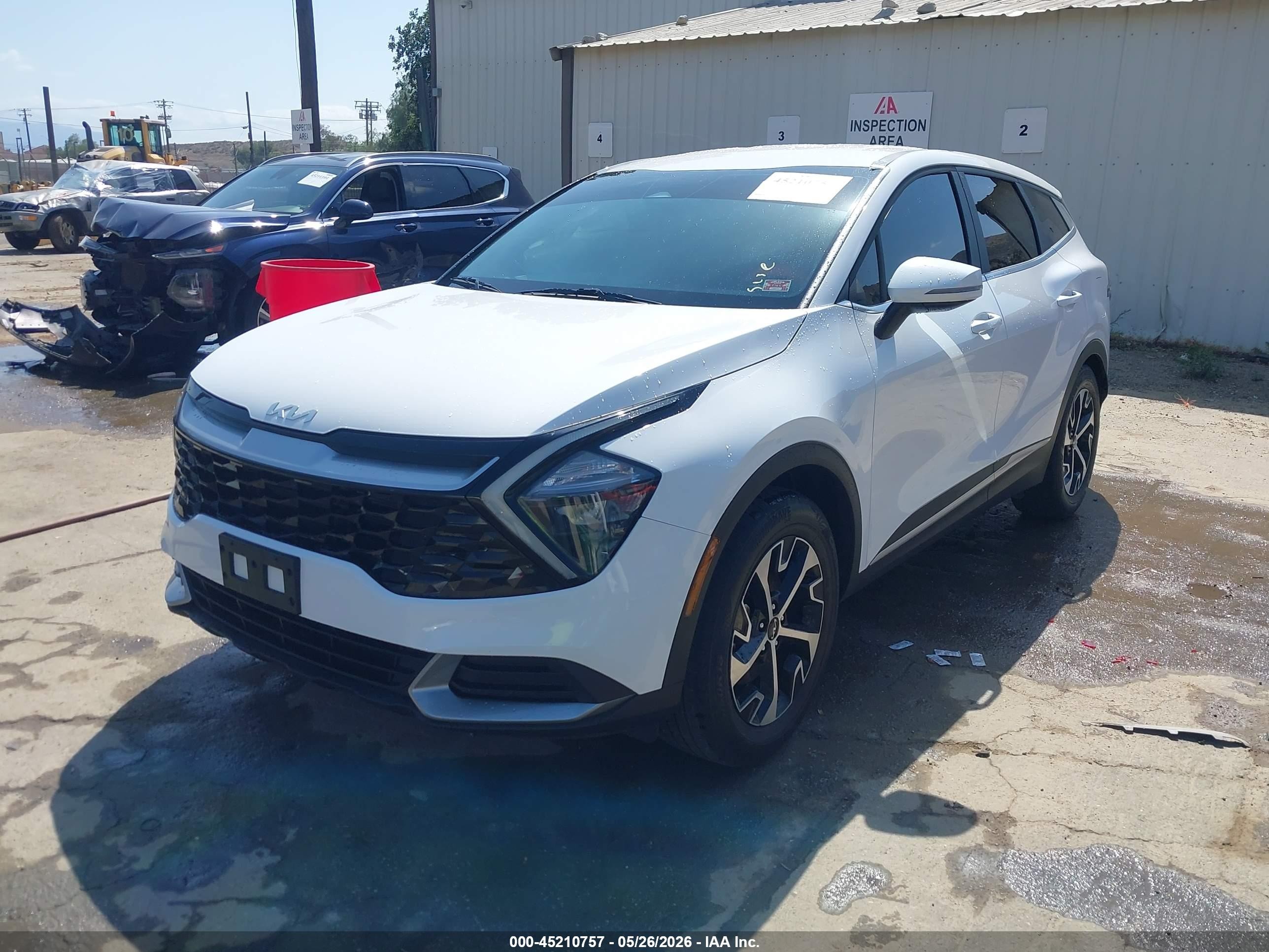 2023 Kia Sportage Ex White vin: 5XYK33AF4PG126998