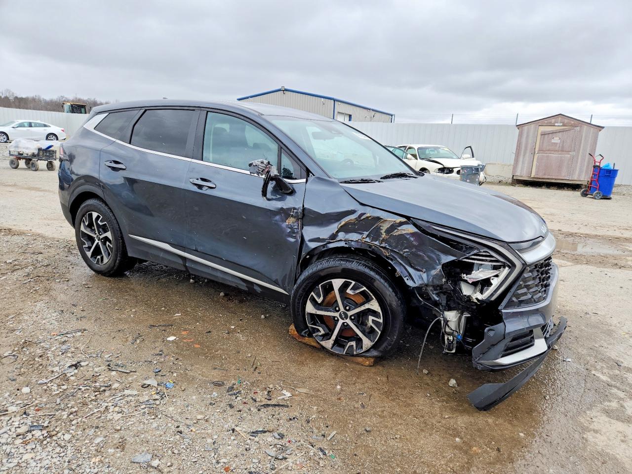 2023 Kia Sportage Ex Gray vin: 5XYK33AF7PG136795
