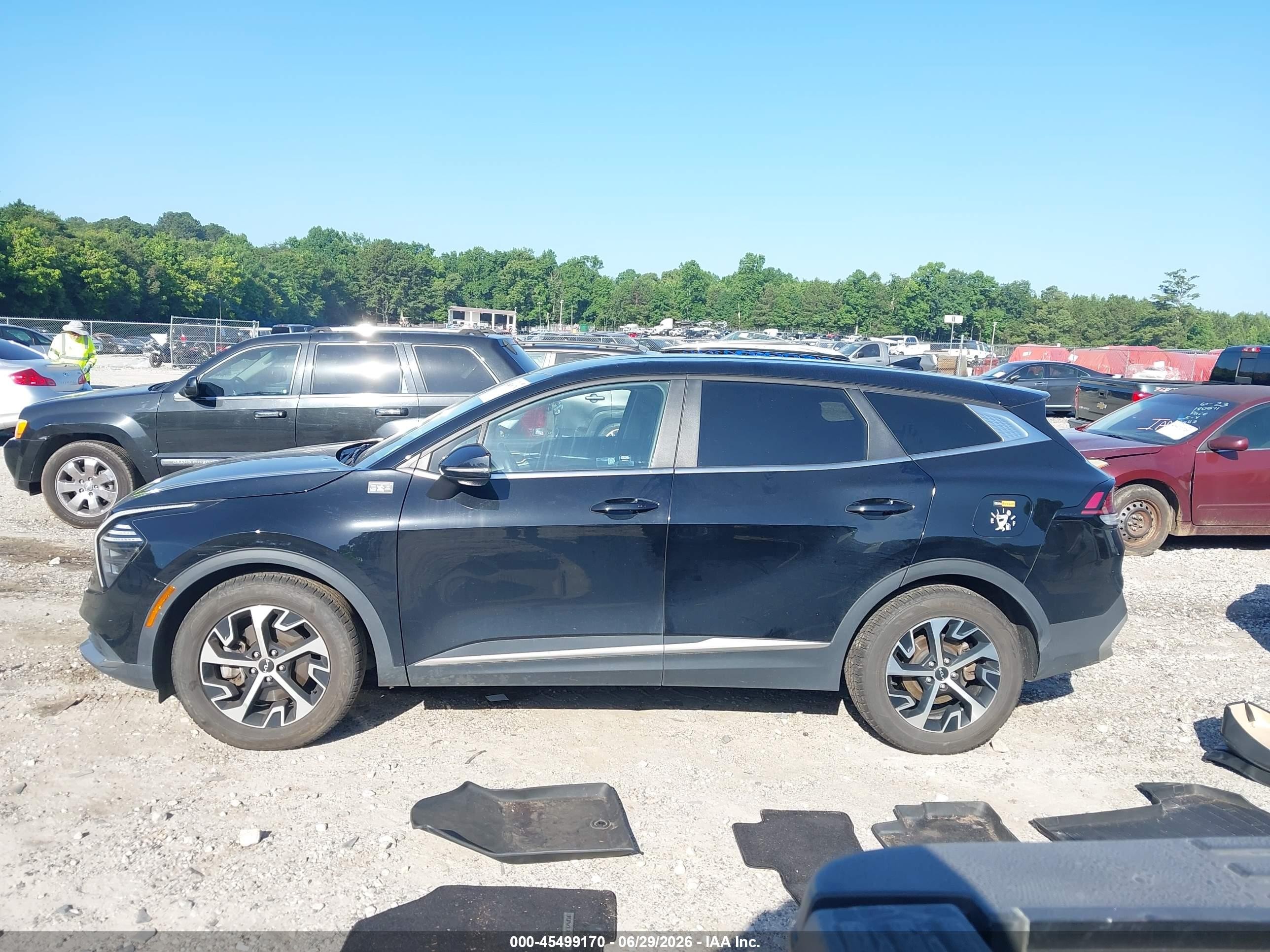 2024 Kia Sportage Ex Black vin: 5XYK33DF0RG157972